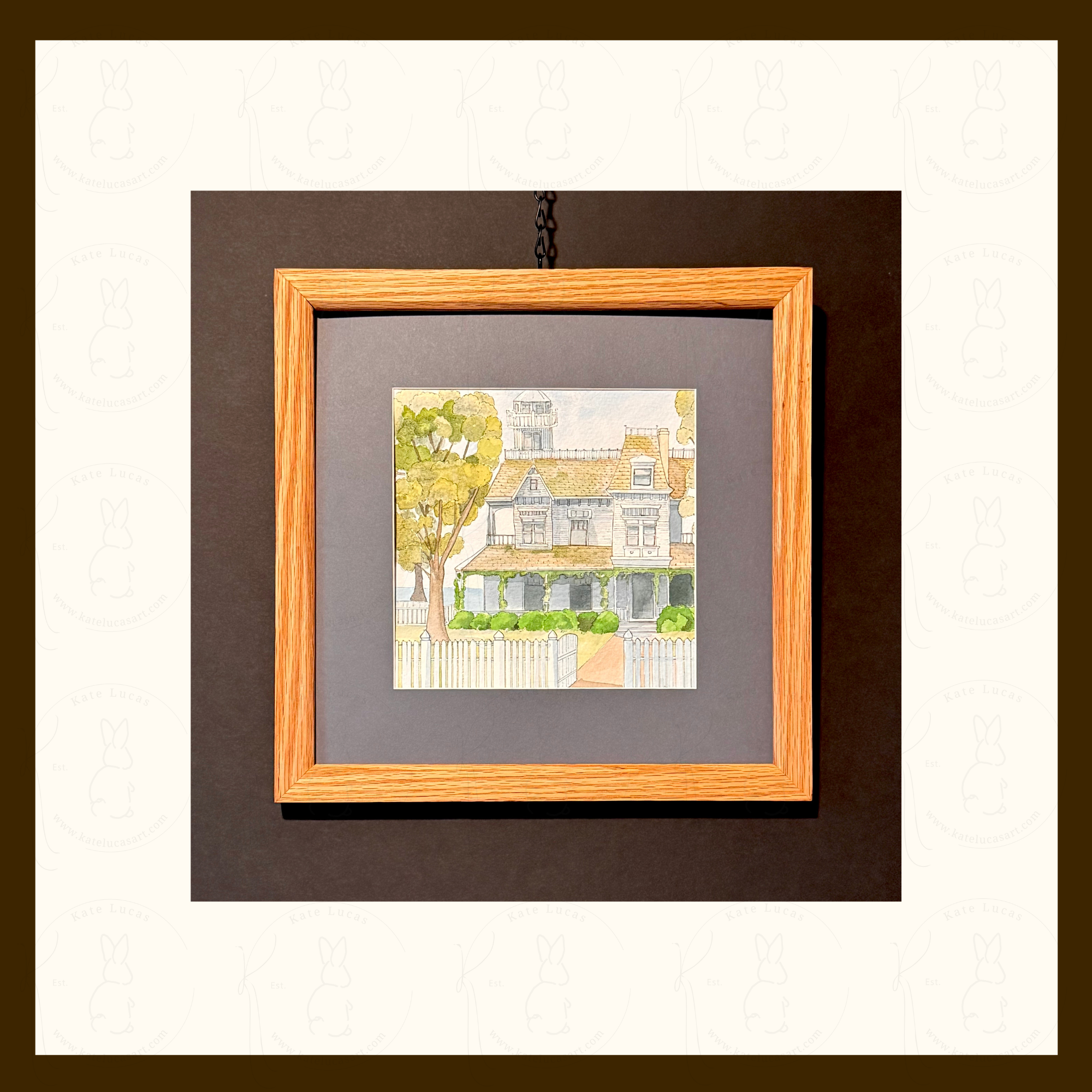 Practical Magic House Watercolor on Cotton 8x8 2026.png