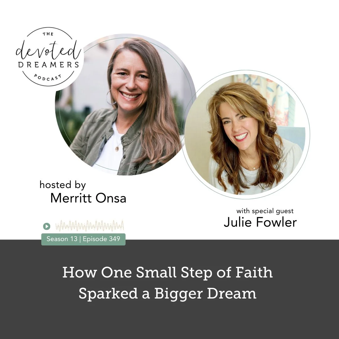 Podcast interview featuring Julie Fowler on faith, infertility, and pregnancy loss ministry
