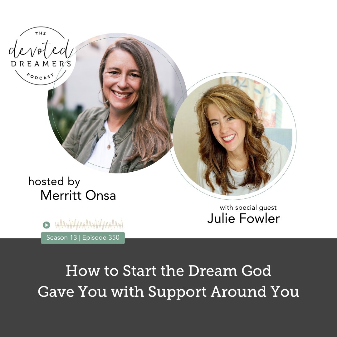 Podcast interview featuring Julie Fowler on faith, infertility, and pregnancy loss ministry