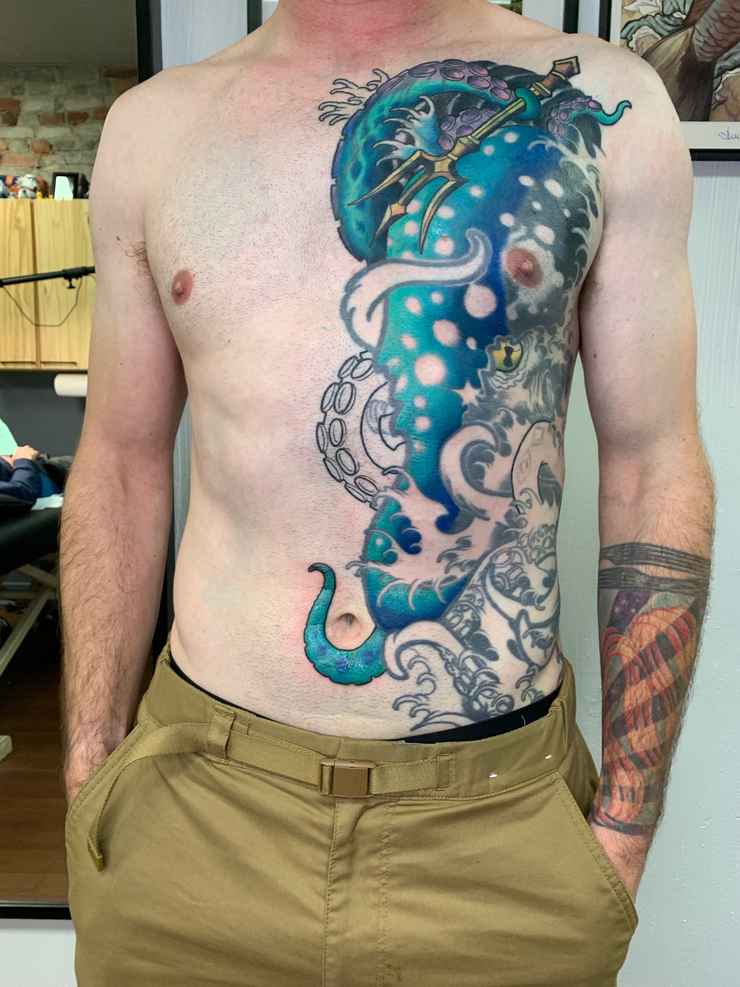 Session 3 - we covered a lot of surface area with colour.