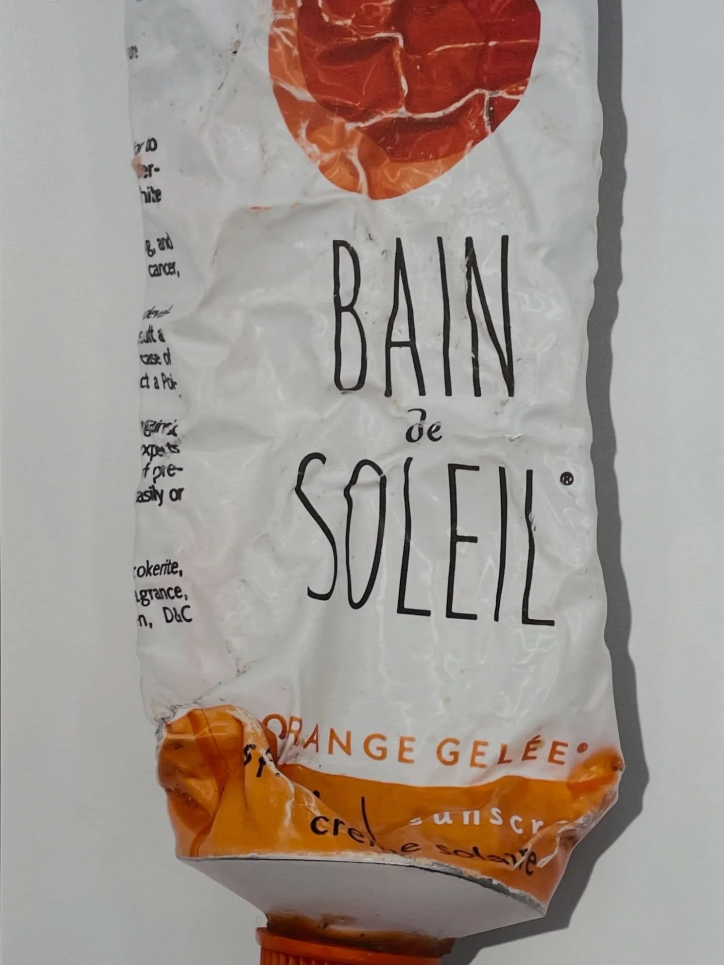 Before SPF. Before we knew better, and before we cared.

Remember the scent? 

Something like clove and patchouli. Maybe sandalwood too? Whatever it was, it meant summer had finally started. To squeeze the bright orange gel&eacute;e out of the tube a