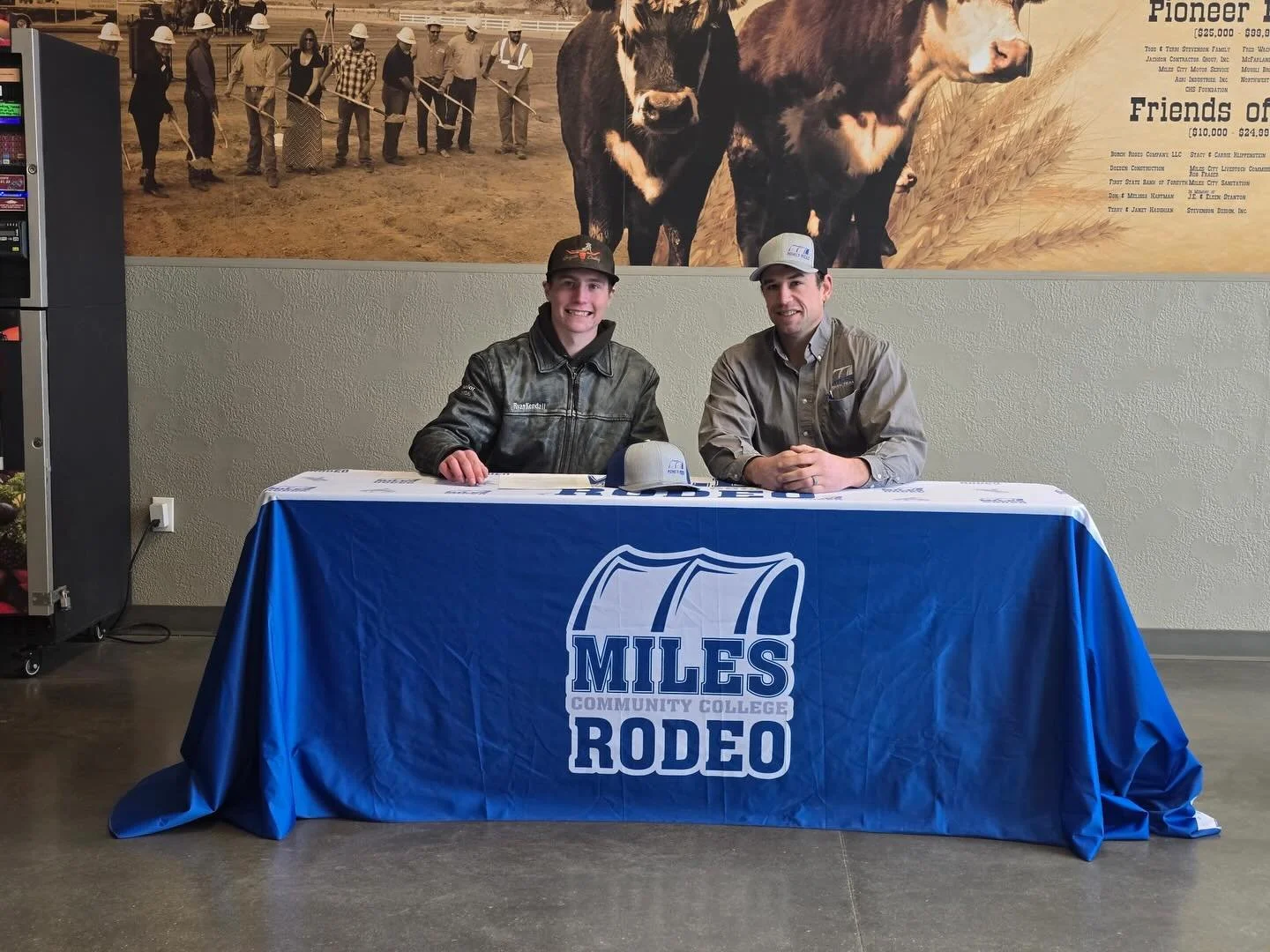 Congratulations, Ryan Kendall! Committed to Miles Community College Rodeo.