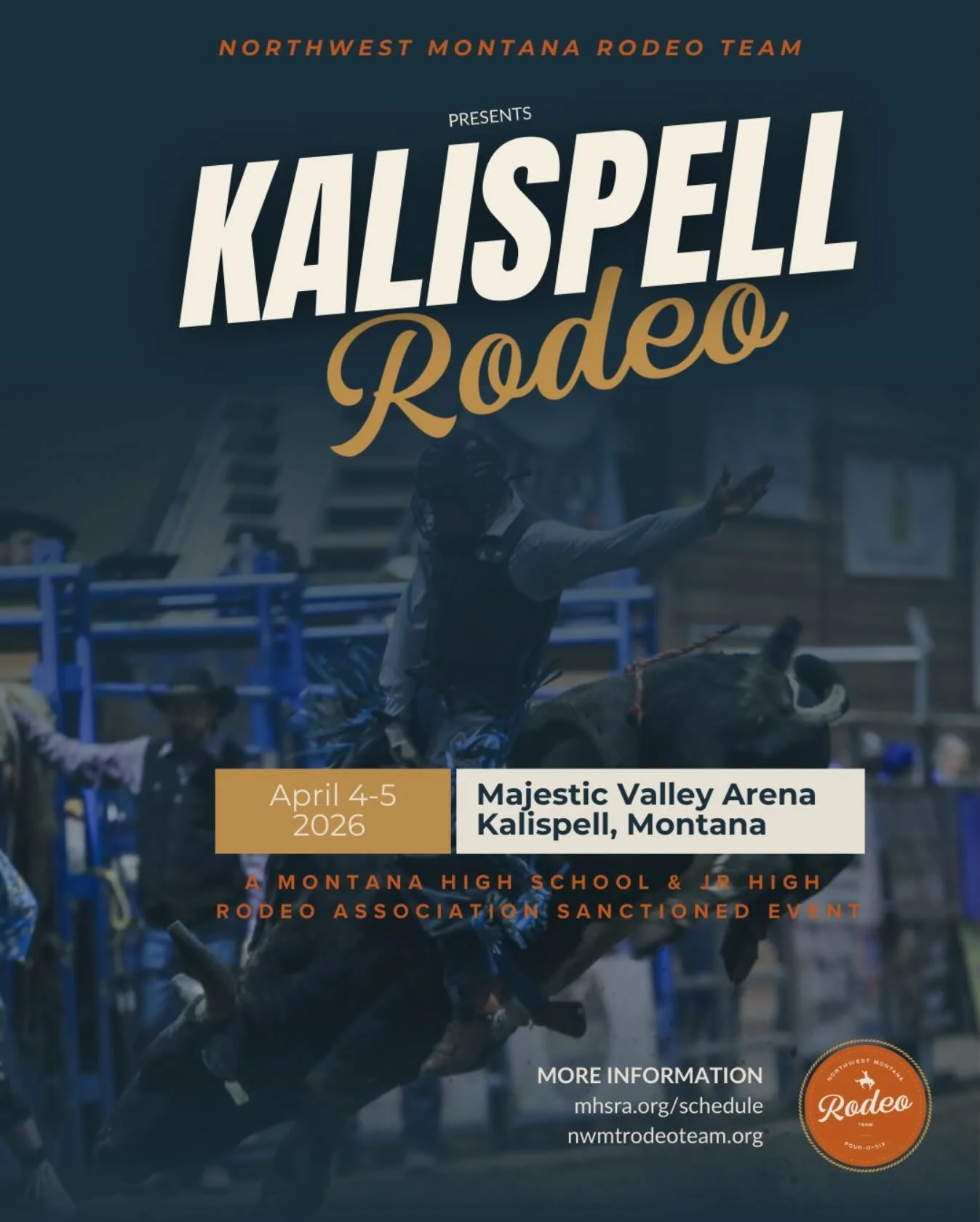We can&rsquo;t wait to see everyone Easter Weekend for our Spring 2026 @mhsra_montana Rodeo at the Majestic!
