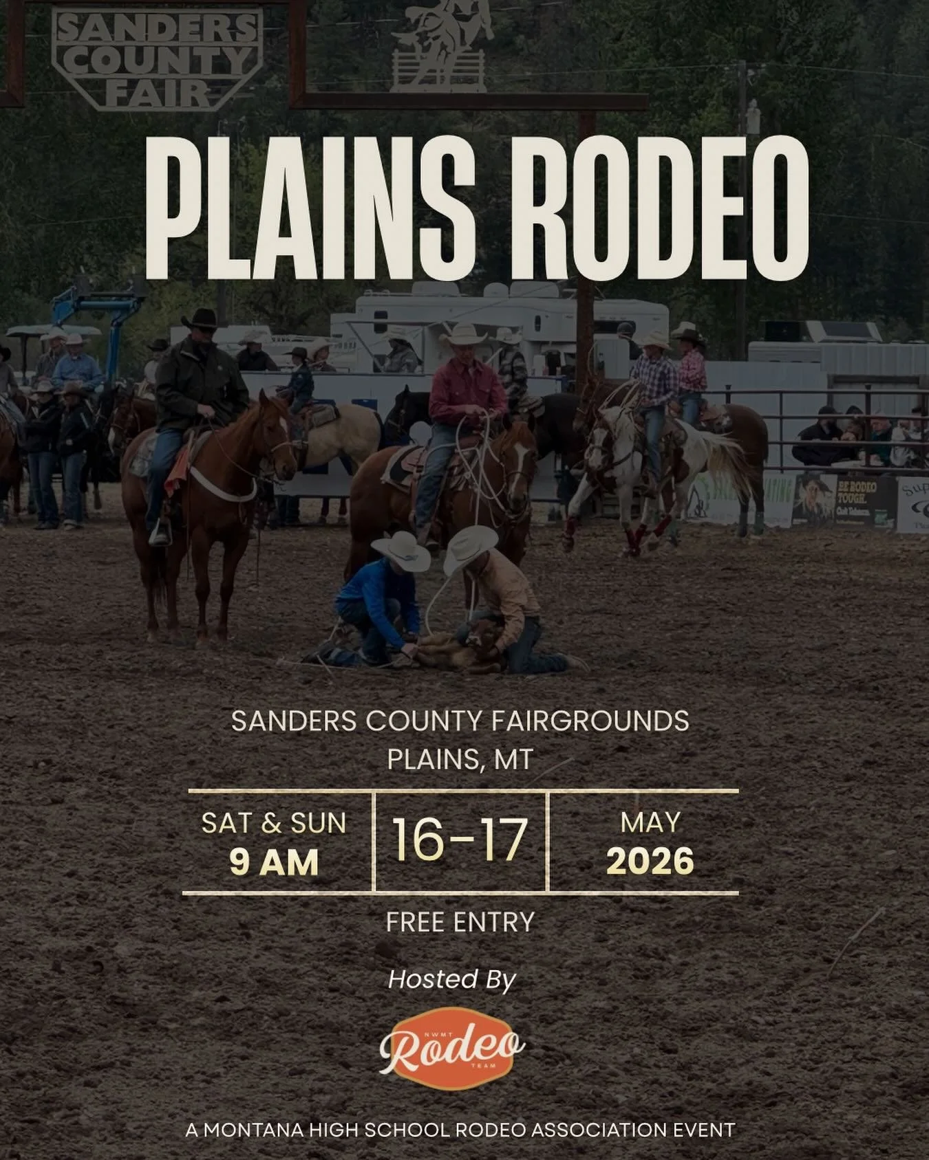 We&rsquo;re back in Plains next month for our second hosted rodeo of the Spring Season. We hope to see you there!
