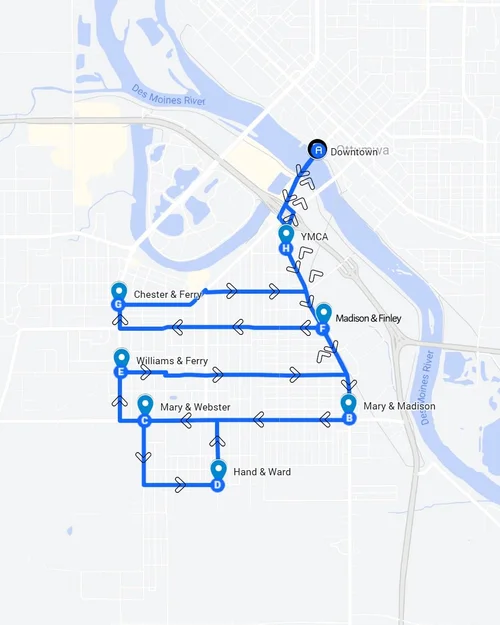 Bus Routes — 10-15 Transit