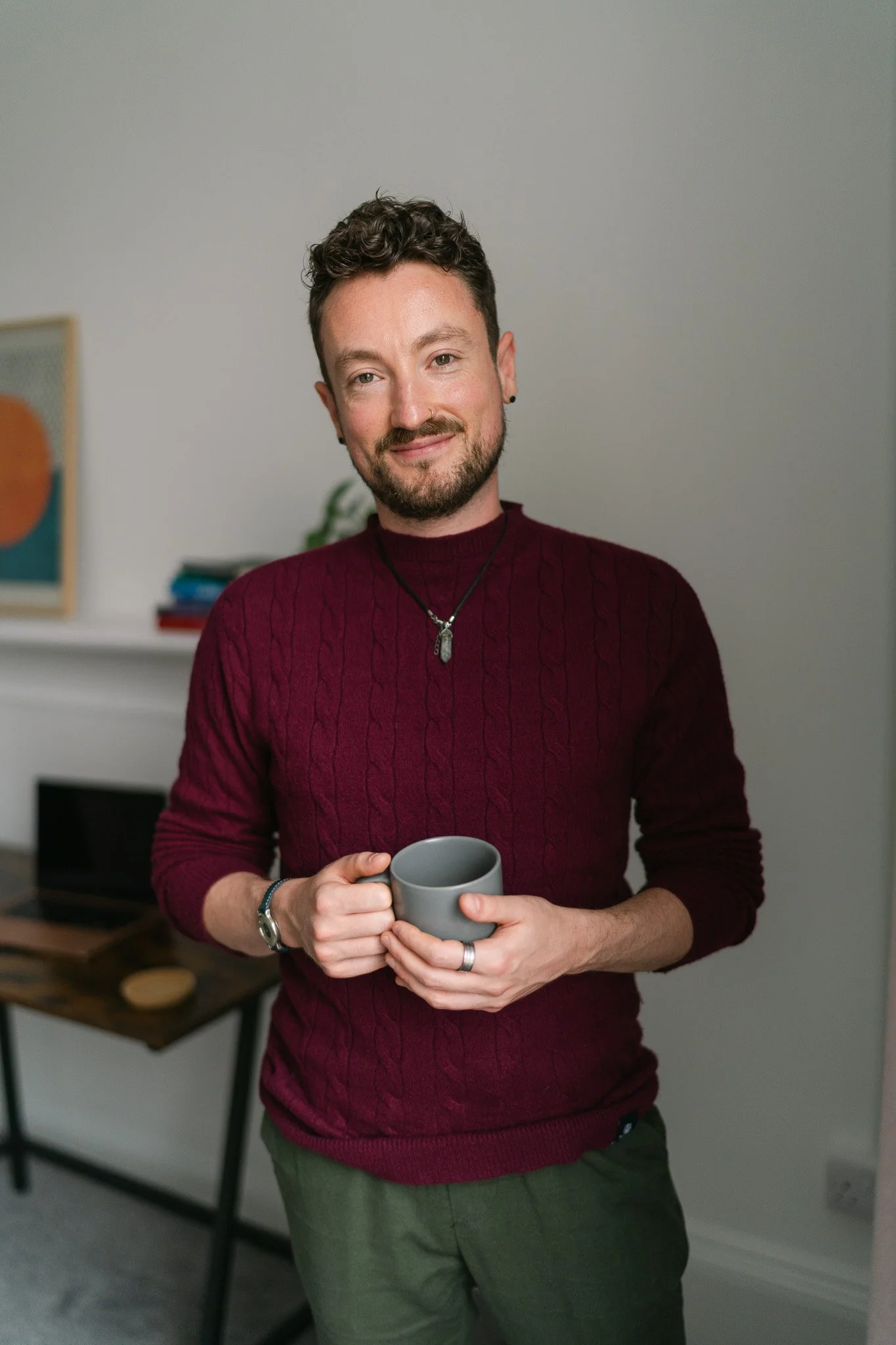 Professional portraits for Dr. Calum Rankin, clinical psychologist