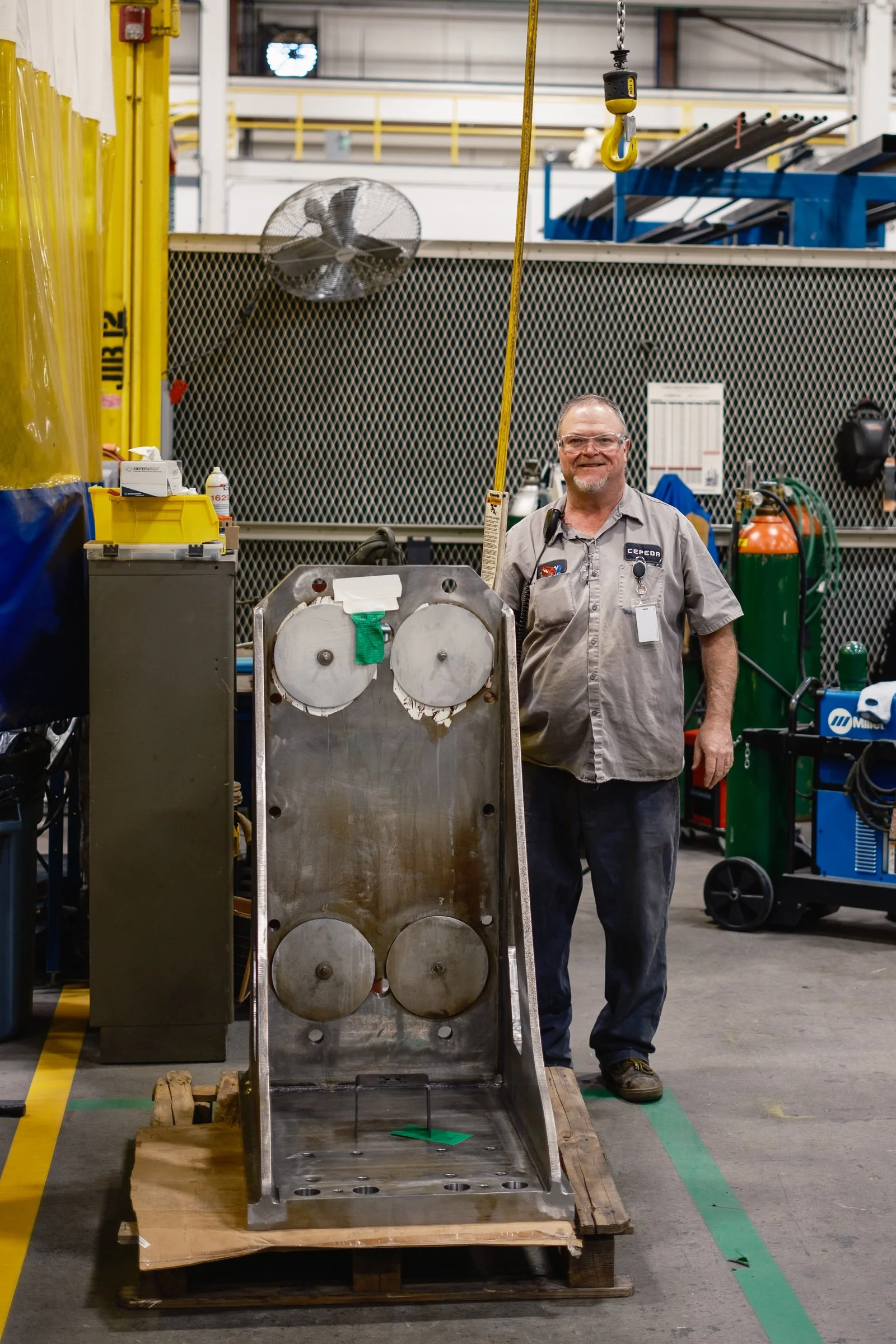 Employee working at CEPEDA