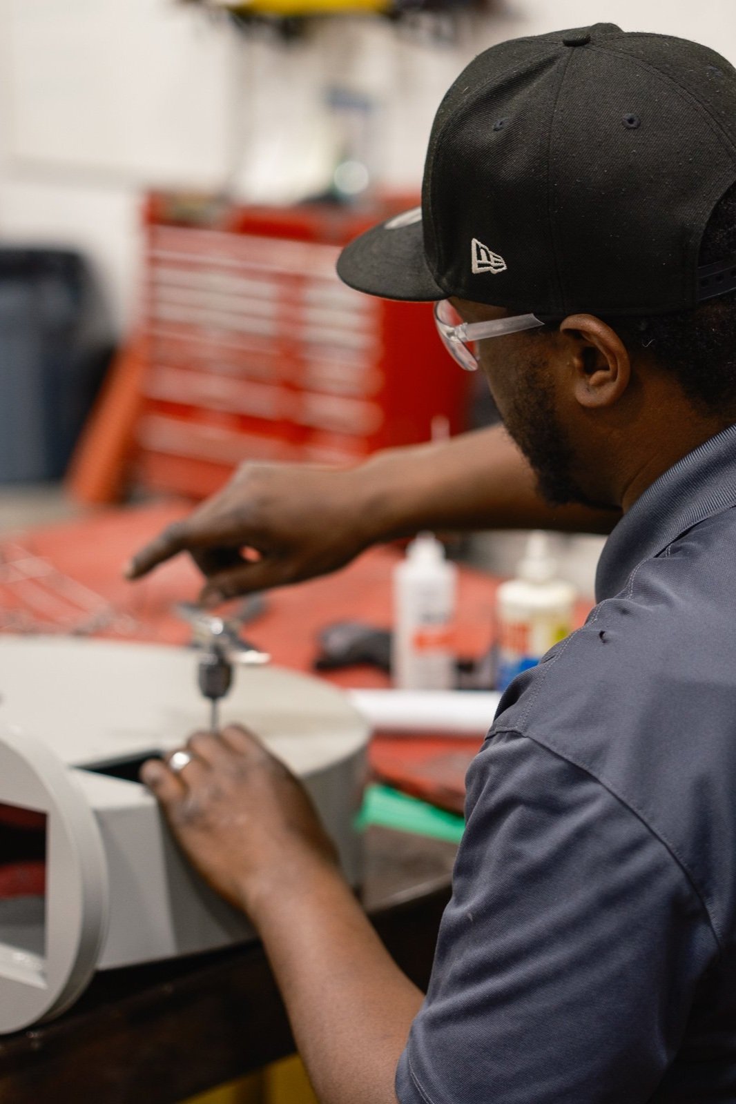 Employee working at CEPEDA