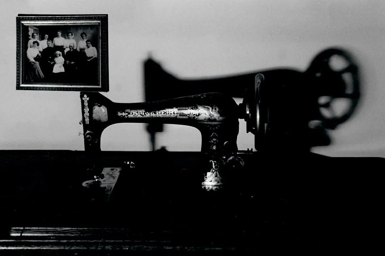 This Singer Sewing Machine is one that my grandmother inherited. 