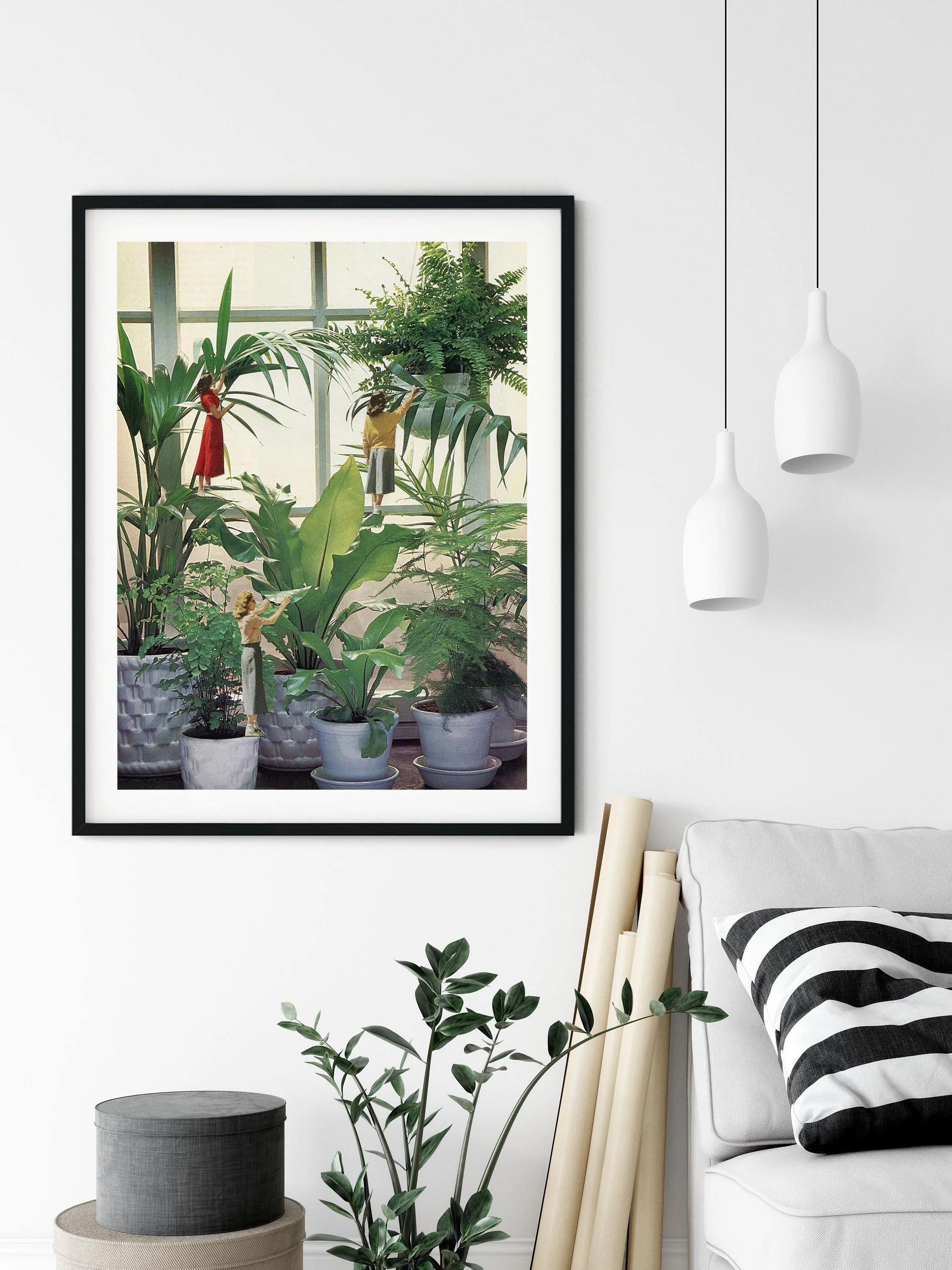 Plants prints, Botanical art, Indoor plants, Large wall art, Extra large wall art, Large print, Wall art prints, Large prints