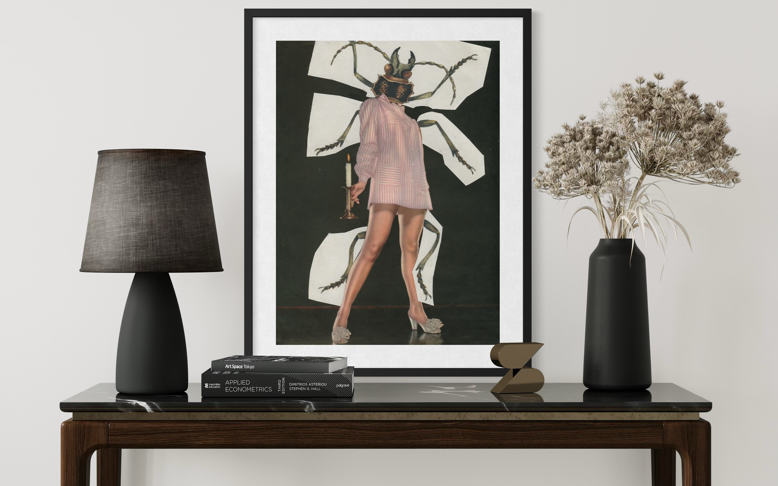 Bug Lady house print