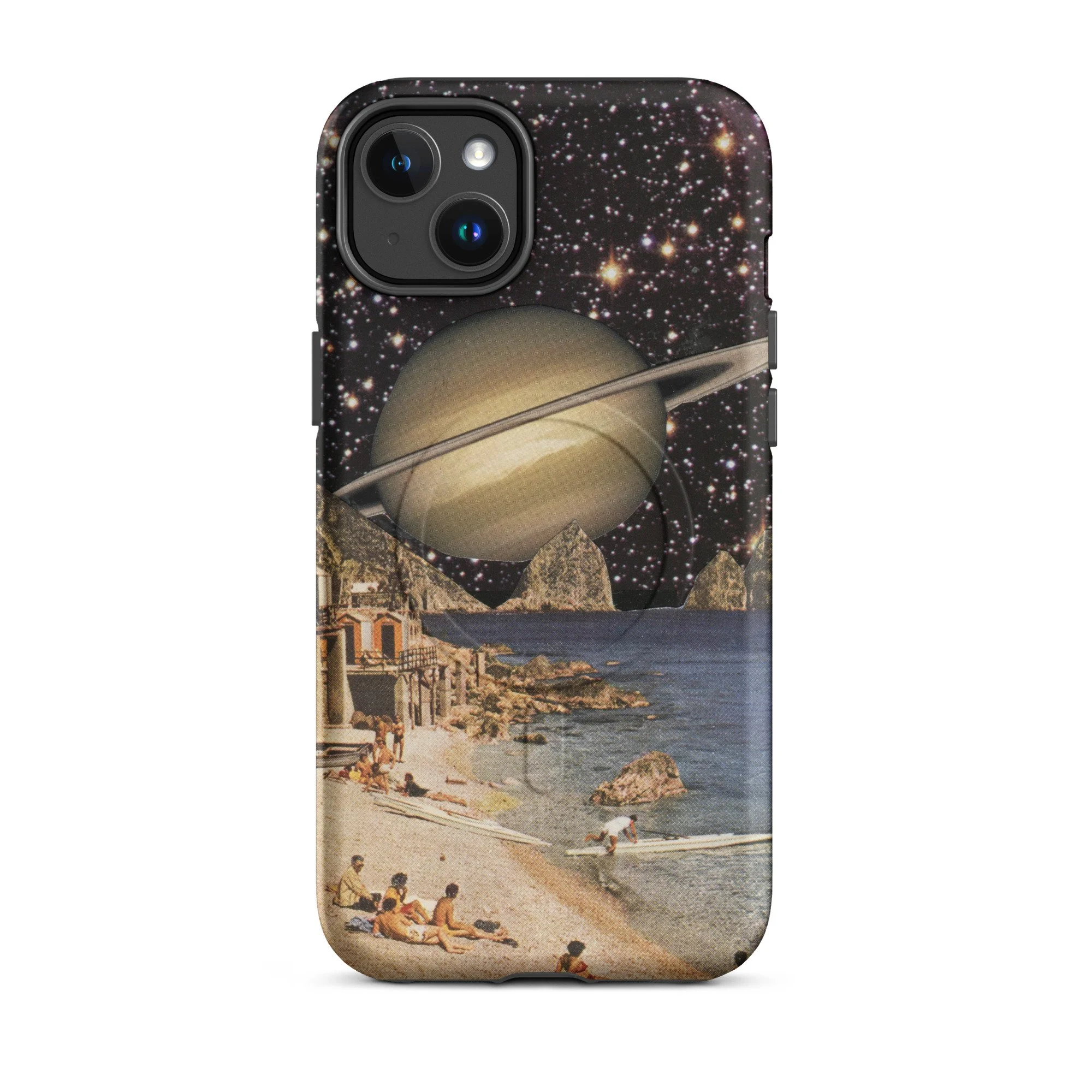 Magsafe iphone cover - Space Beach