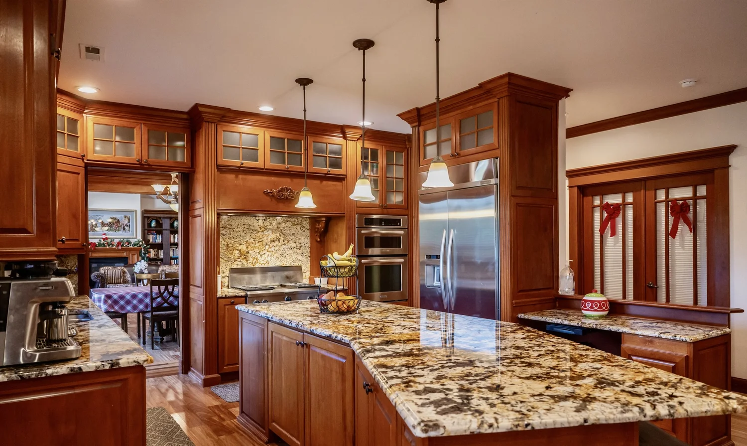 Custom kitchen cabinetry