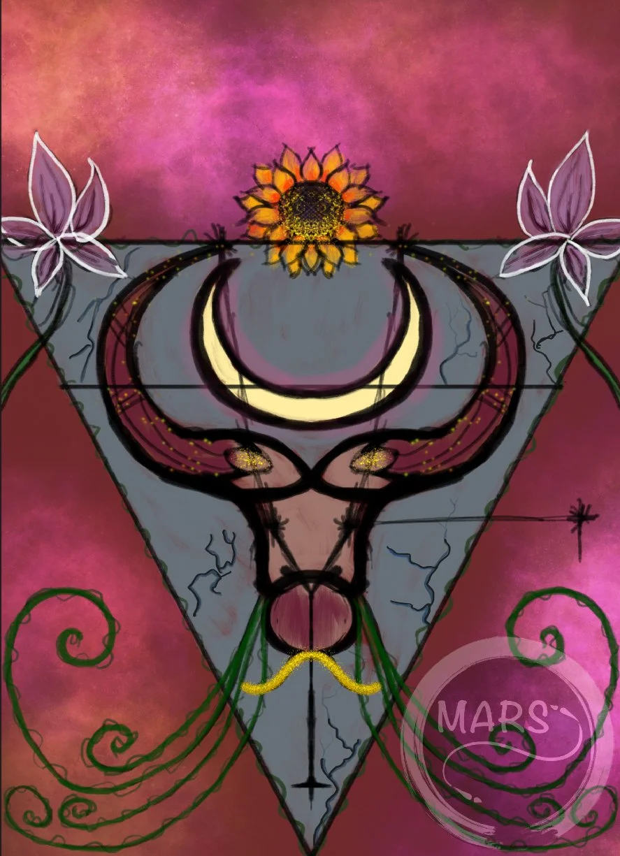 TAURUS - Where spirit becomes touch, taste, and stability. 