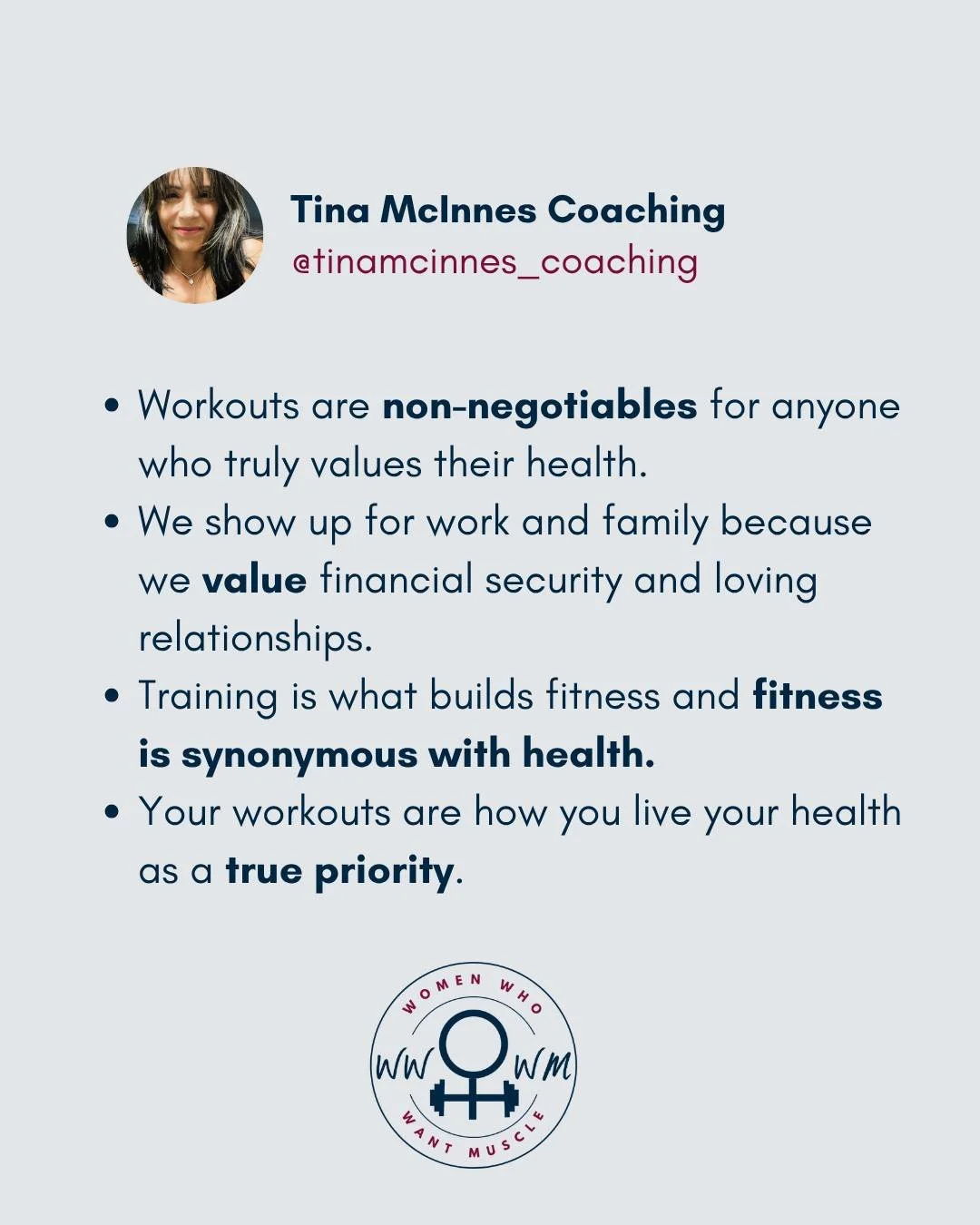 We have been taught to treat work, family responsibilities, appointments, and obligations as non-negotiable parts of life.

Fitness belongs in that same category. Fitness IS your health.

Being fitter dramatically lowers the risk of every leading cau