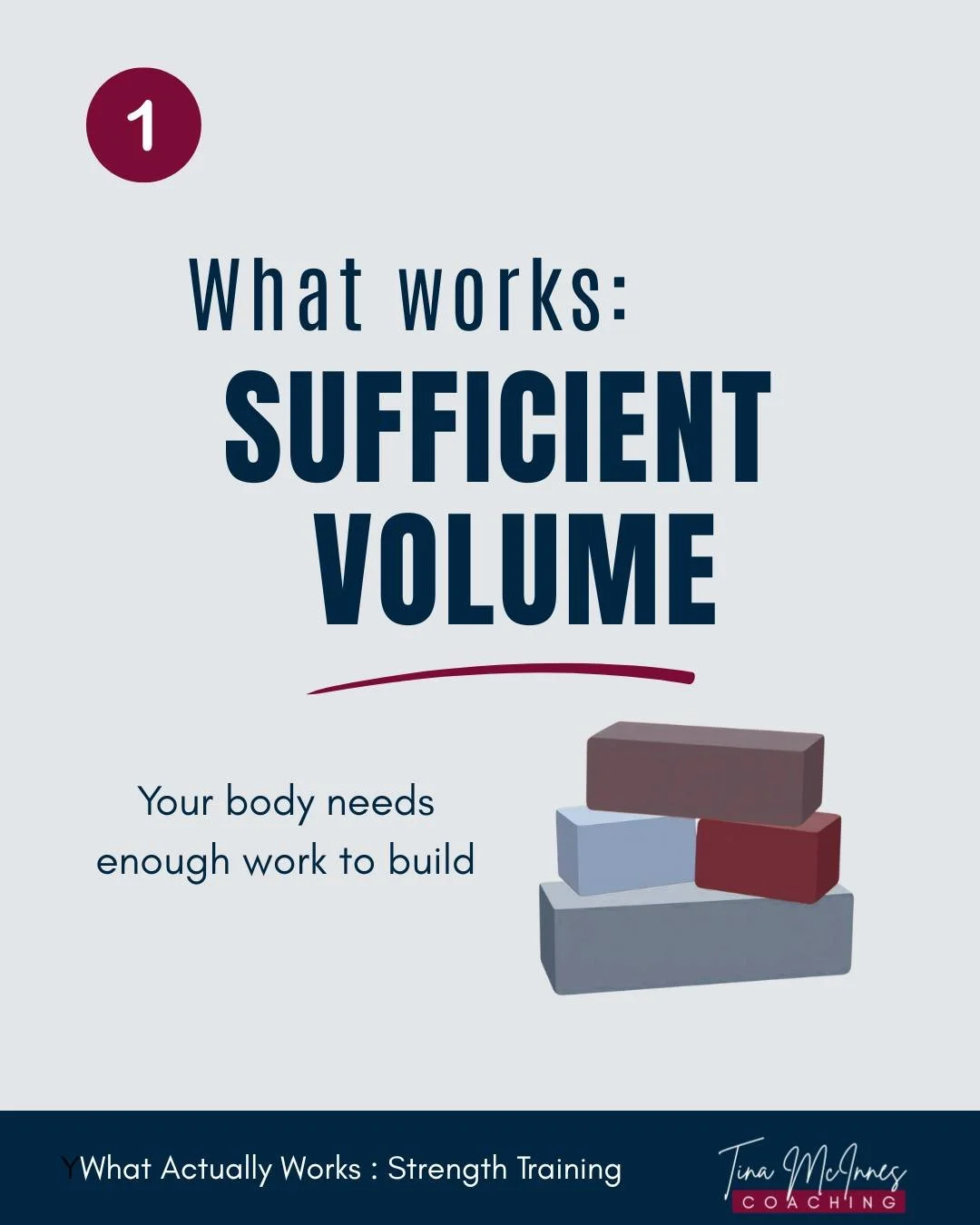 &ldquo;How much strength training do I actually need to do?&rdquo;

The answer is probably less rigid than many women think.

In strength training, volume refers to the amount of work you do. Practically, I&rsquo;d frame it this way:

How many hard w