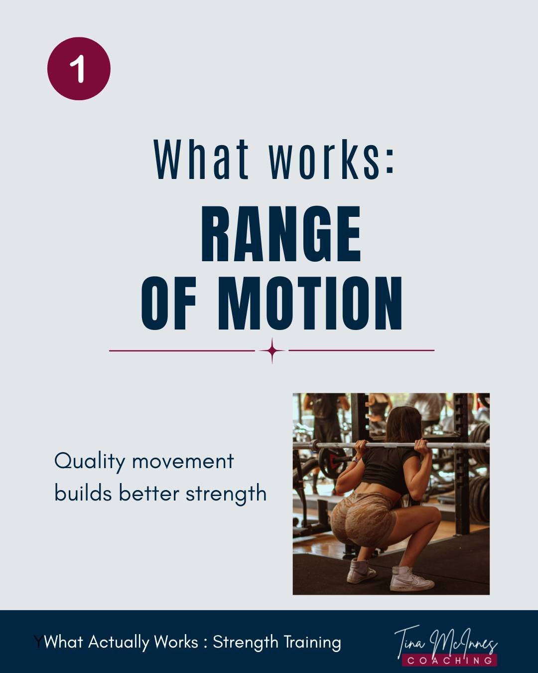 Loading a movement is not the same as owning it. The goal is to challenge the intended muscles through a meaningful range of motion, with enough control to keep the work where it belongs.

More weight will not necessarily improve a movement if limite