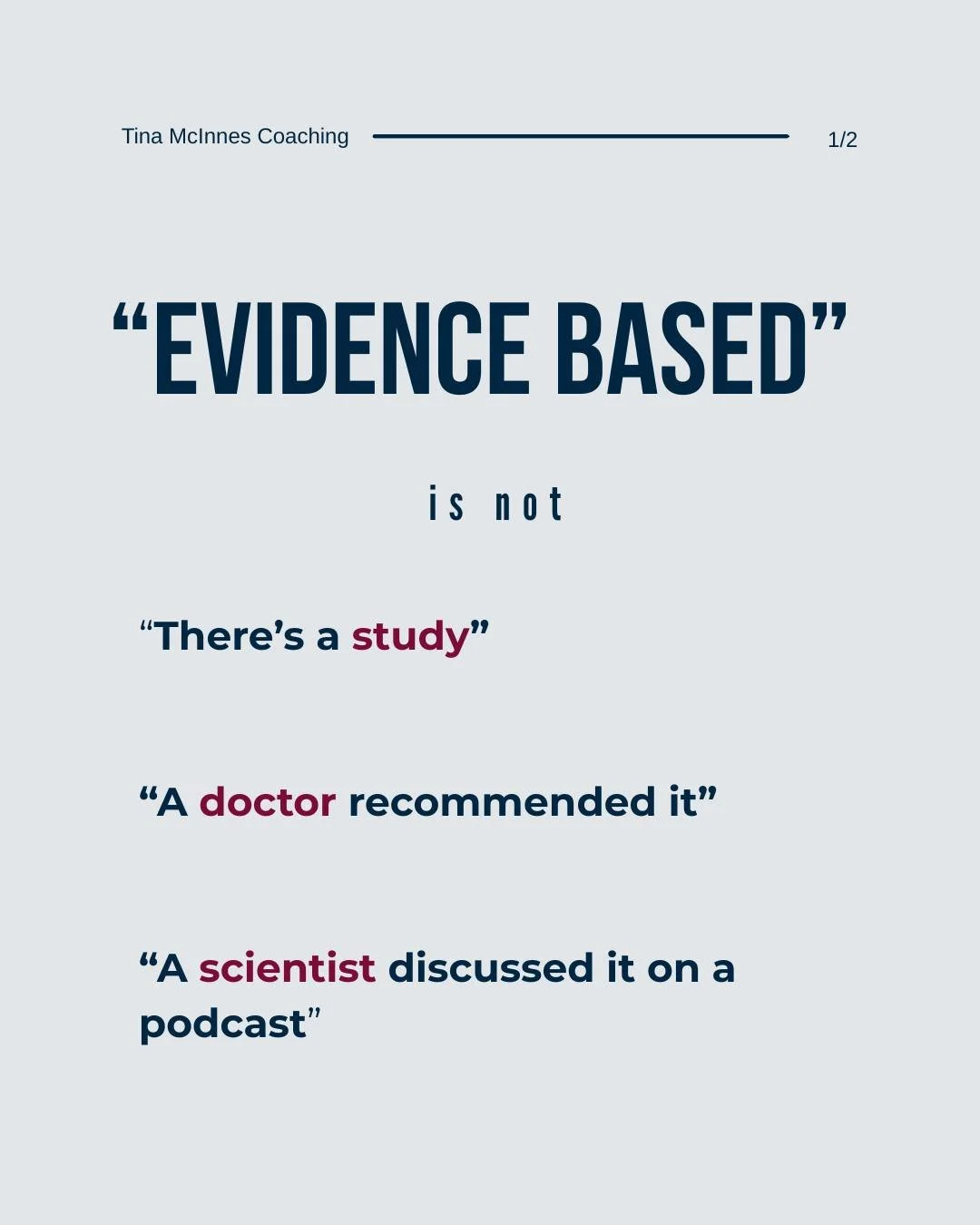 &ldquo;It&rsquo;s been studied&rdquo; and &ldquo;it&rsquo;s evidence-based&rdquo; are not the same thing.

You can find a published study on almost anything. But the existence of a study doesn't tell you whether it was well designed, whether it inclu