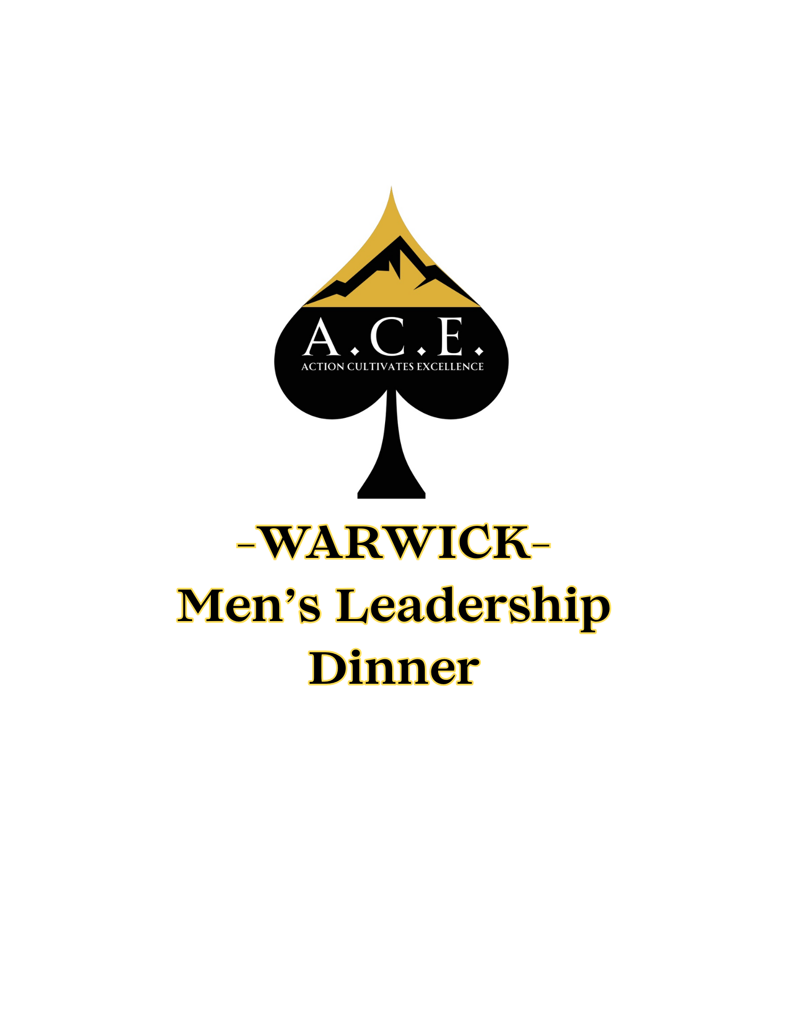WARWICK- January Men's Leadership Dinner