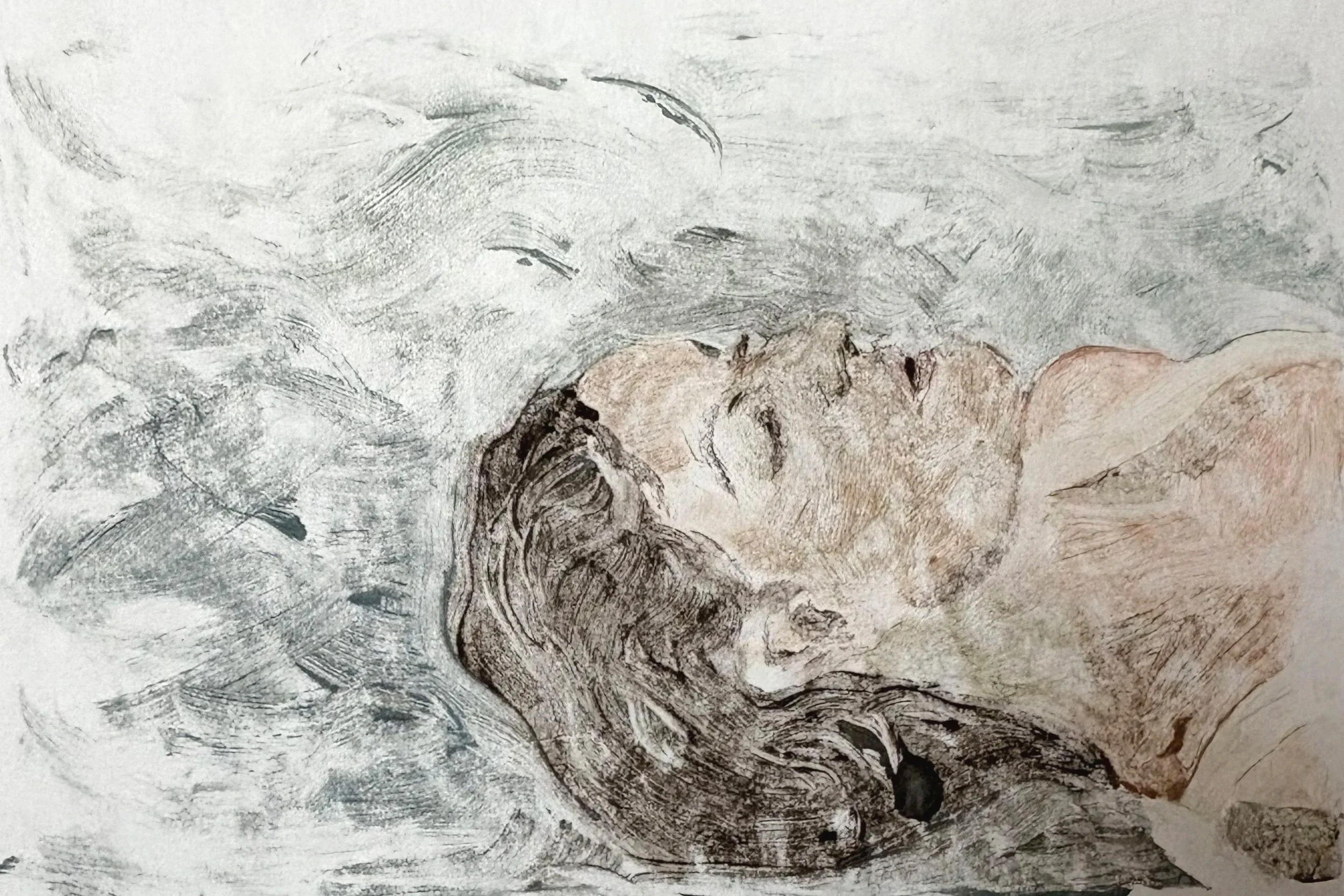 Untitled, 2025
Monotype on Japanese paper
4x6 inches