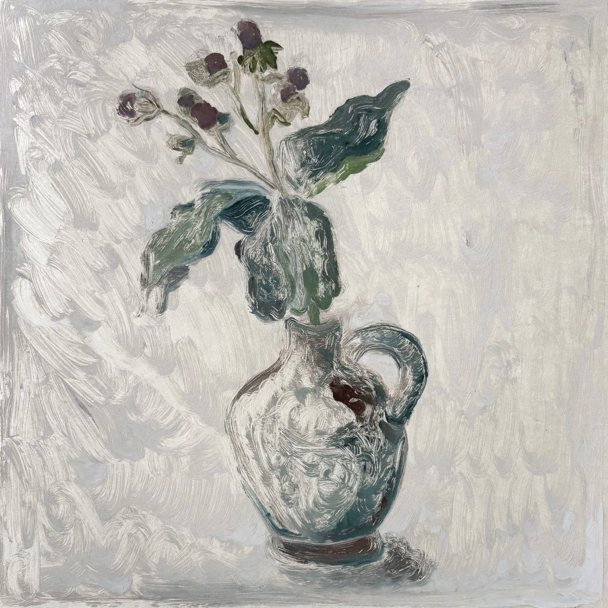 Untitled, 2026
Monotype on Kitakata paper
12x12 inches