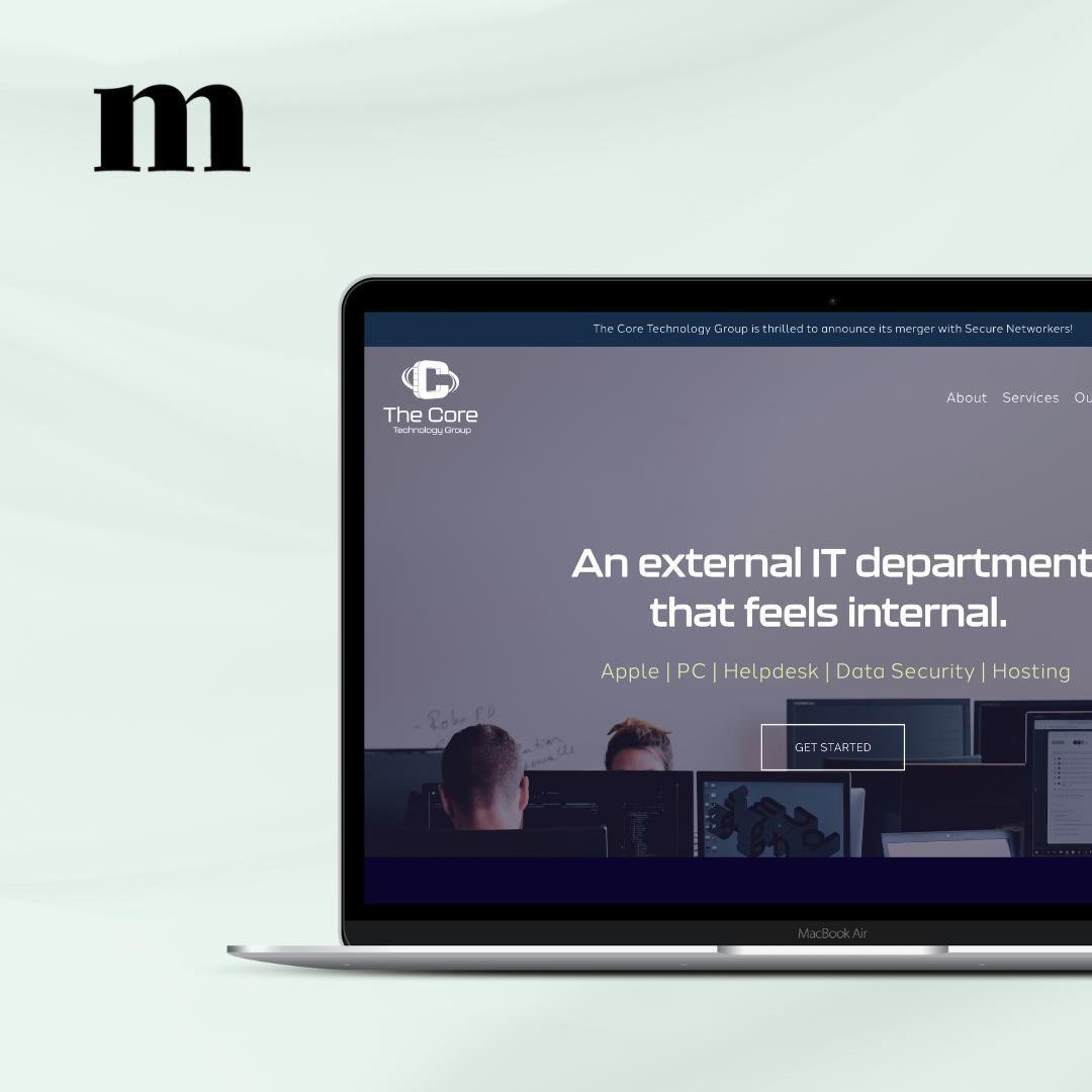 Launched a special site for a special client this week! 

Congratulations to @dsilianoff  on @thecoretg.
