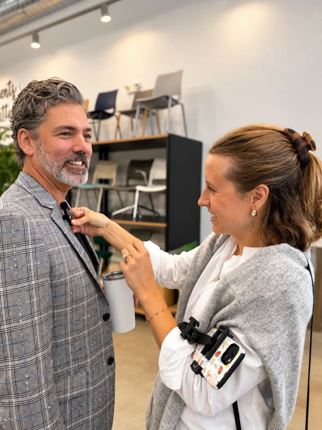 One of our longest-term clients that we haven&rsquo;t seen in the lonnnngest time! The 📷 loves Shannon &amp; so do we! A few BTS from The @insideevolutions&rsquo; Texas Road Show!