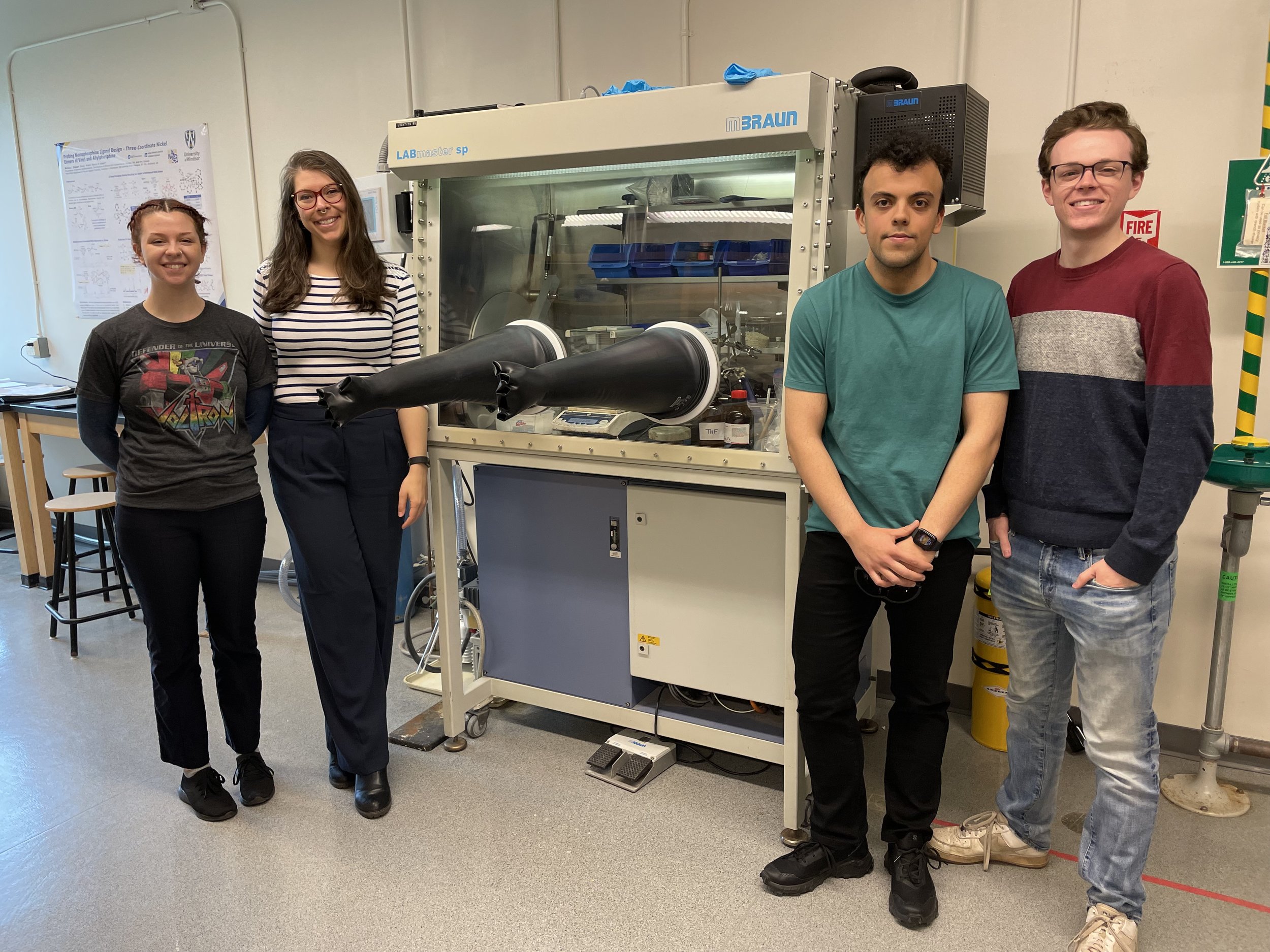 Clapson group 2023 summer research team.