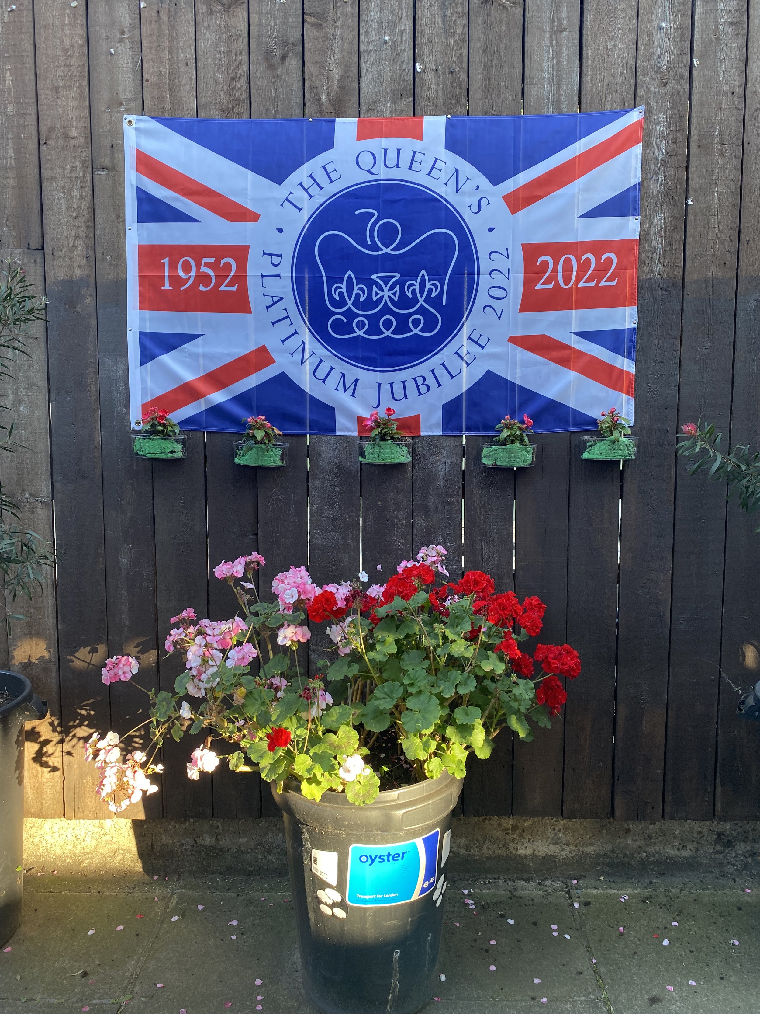 West Kensington Station: The Queen's Platinum Jubilee