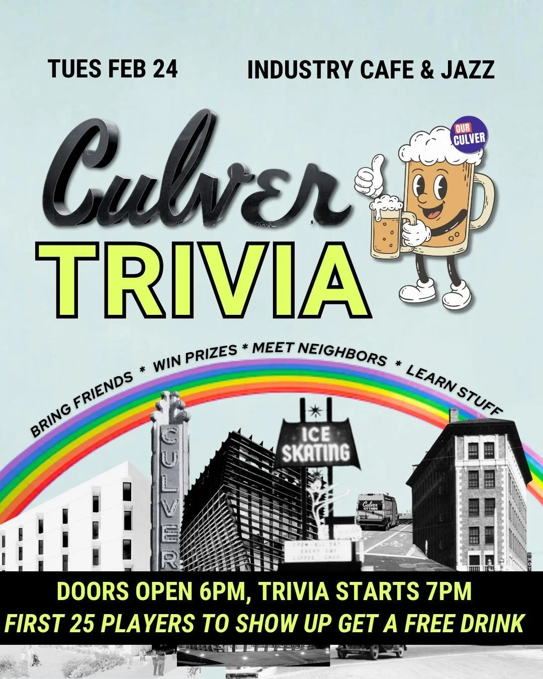 Trivia Night @ Industry Cafe, February 24