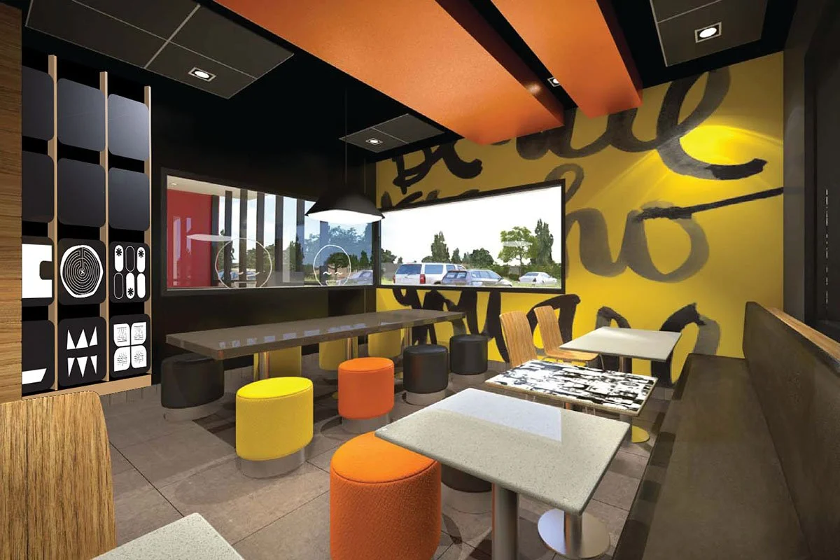 McDonald's Playroom Activity Wall