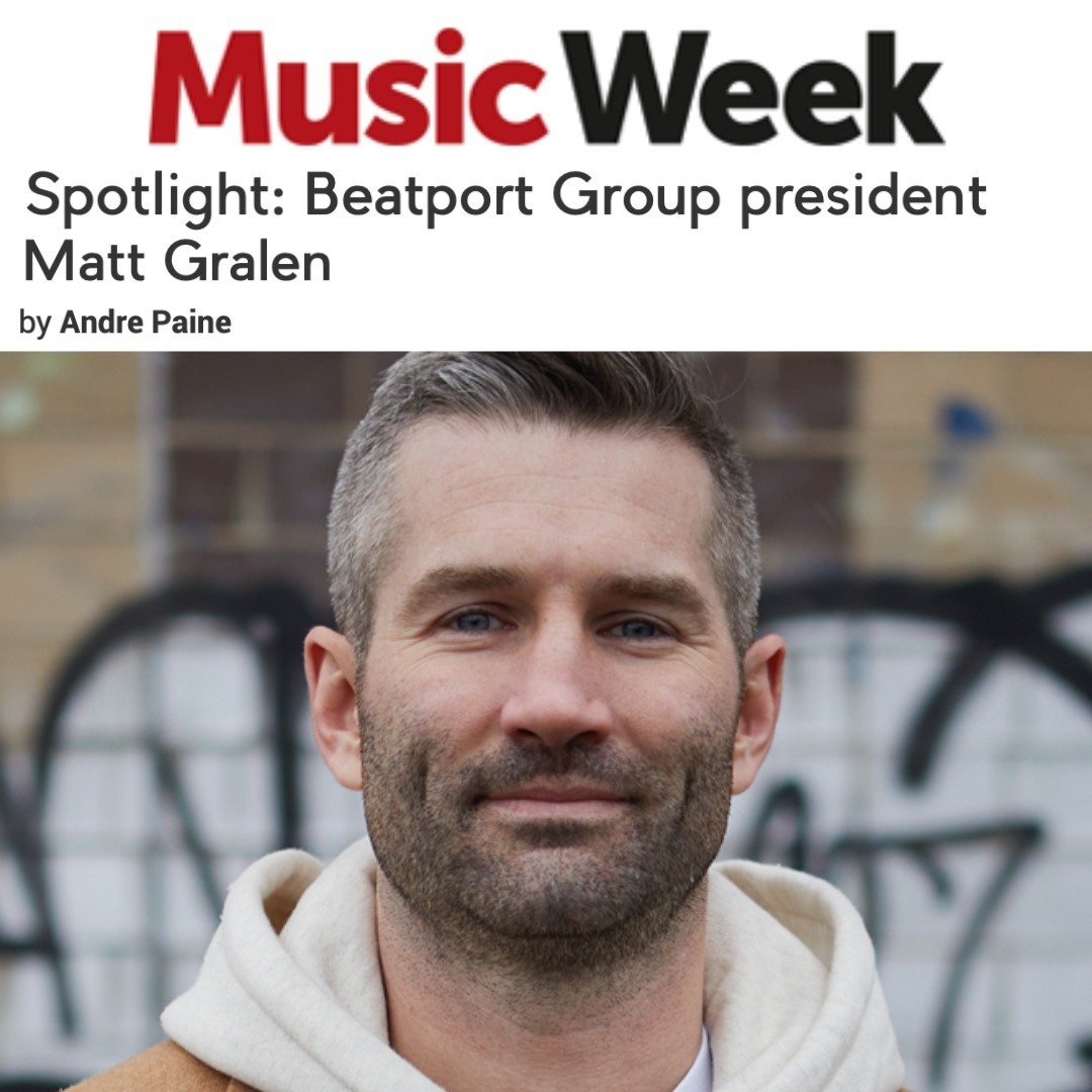 &quot;I have not seen a team that does better to balance the passion for music and culture and the focus on business in the way that we do.&rdquo; Read the full Music Week interview with Beatport President Matt Gralen at the link in our bio.