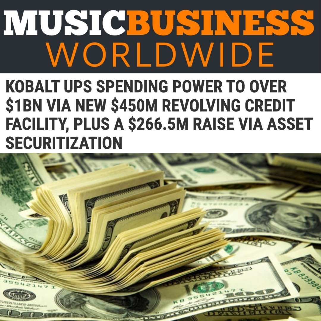 Read about how Kobalt Music Group, the world&rsquo;s leading independent music publishing company powered by innovative technology, increased its funding capacity to more than $1 billion at the link in our bio.

#MusicBusinessWorldwide
#musicpublishi