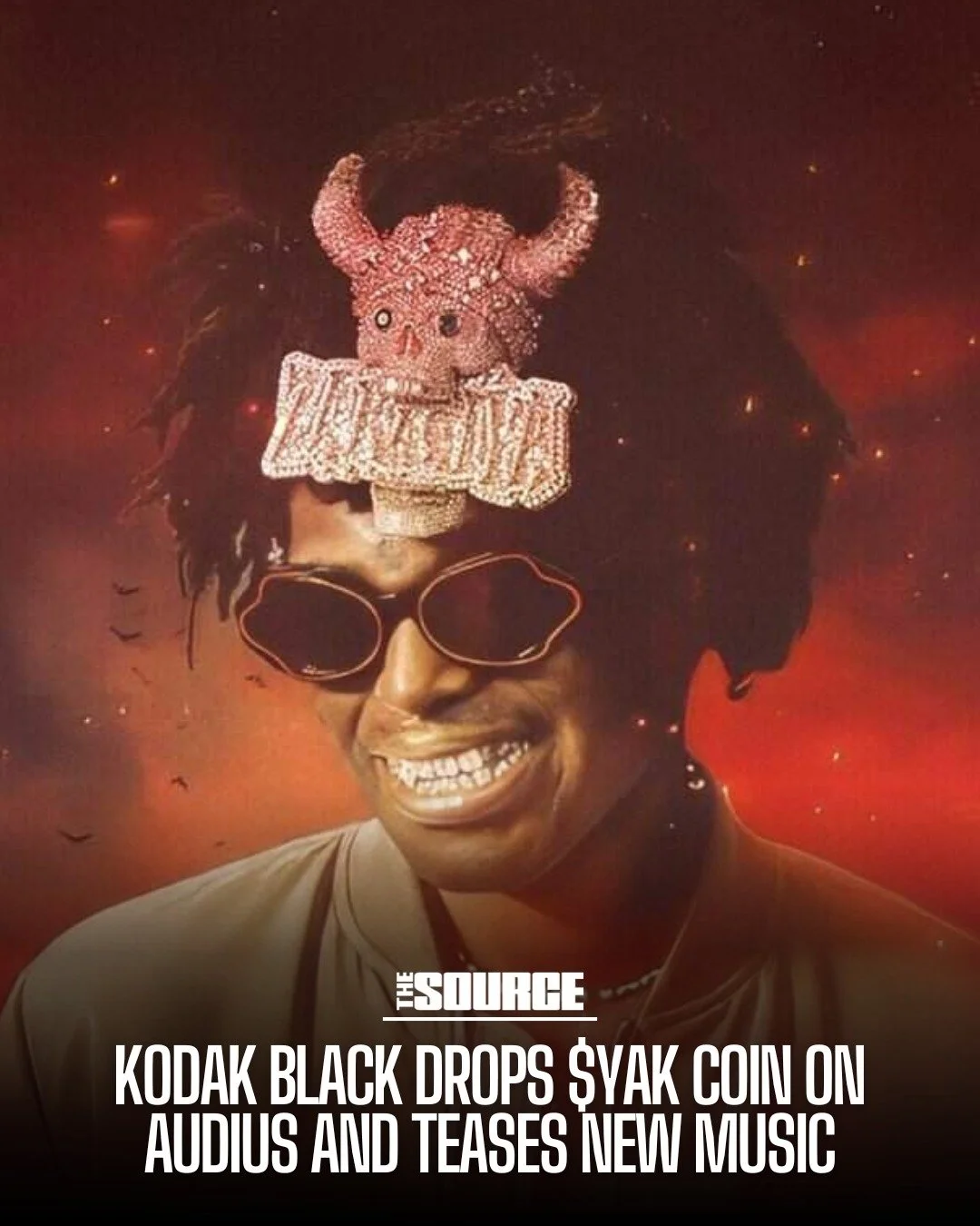 Kodak Black has announced a partnership with Audius to launch $YAK, his own Solana-based Artist Coin. This collaboration positions him among the first major hip-hop artists to build a fan community through blockchain-powered access and ownership.

Re