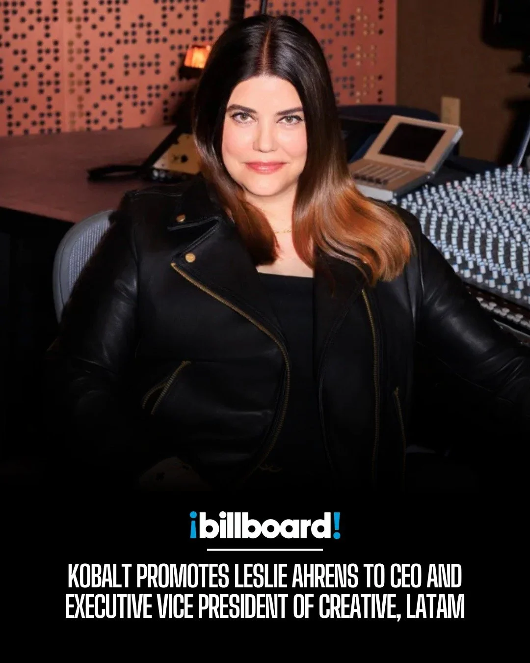 Independent publisher Kobalt has promoted Leslie Ahrens to Managing Director and EVP of Creative, Latin America, where she&rsquo;ll continue to lead a powerhouse roster including Karol G, Enrique Iglesias, Carlos Vives, Ruben Blades, and more.

Read 