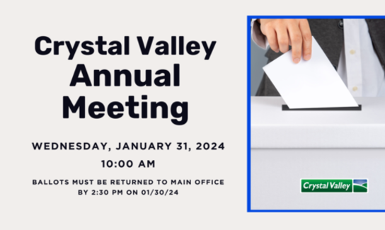 Crystal Valley Annual Meeting 