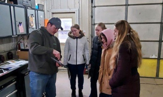 Minnesota State Students Visit Ziegler Farms