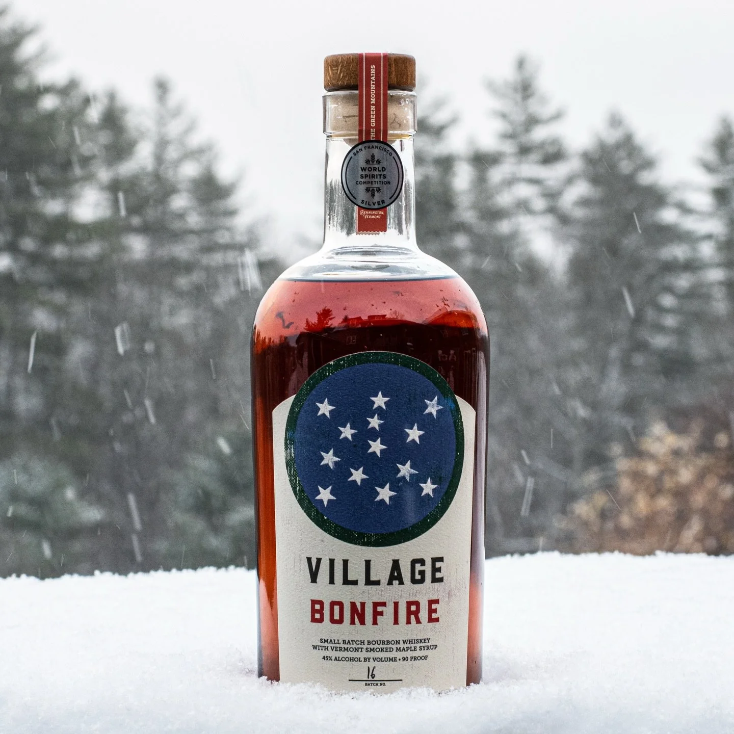 With heavy snow across much of Vermont, we hope you&rsquo;re all keeping warm out there.

What better time to enjoy a glass of our award-winning Bonfire smoked maple bourbon, available online and in select stores across VT, MA, and NY. Local maple sy