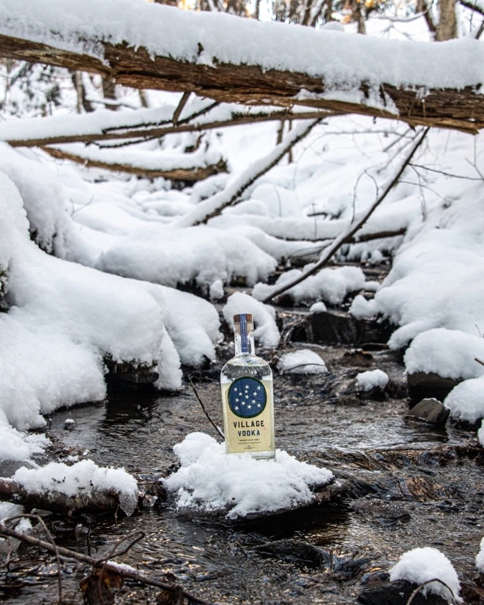 As crisp and pure as a Green Mountain spring, Village vodka is everything vodka should be. ⁣
⁣
Awarded 91 points by Wine Enthusiast&mdash;distilled from 100% American corn and step-blended in our state-of-the-art distillery. The result is clean and s