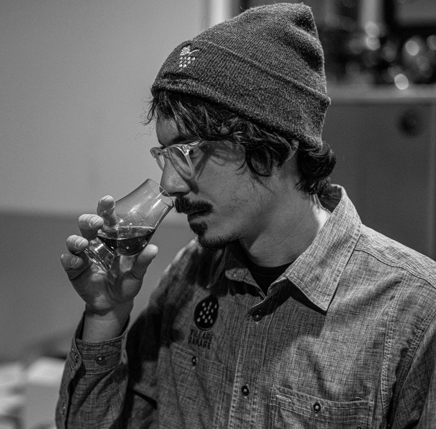 Cheers! Here at Village Garage, barrel sampling might just seem like fun&mdash;but for our distillery team, it&rsquo;s the optimal way to construct a spirit&rsquo;s flavor profile, informing their decision on which barrels are ready to blend. #bourbo