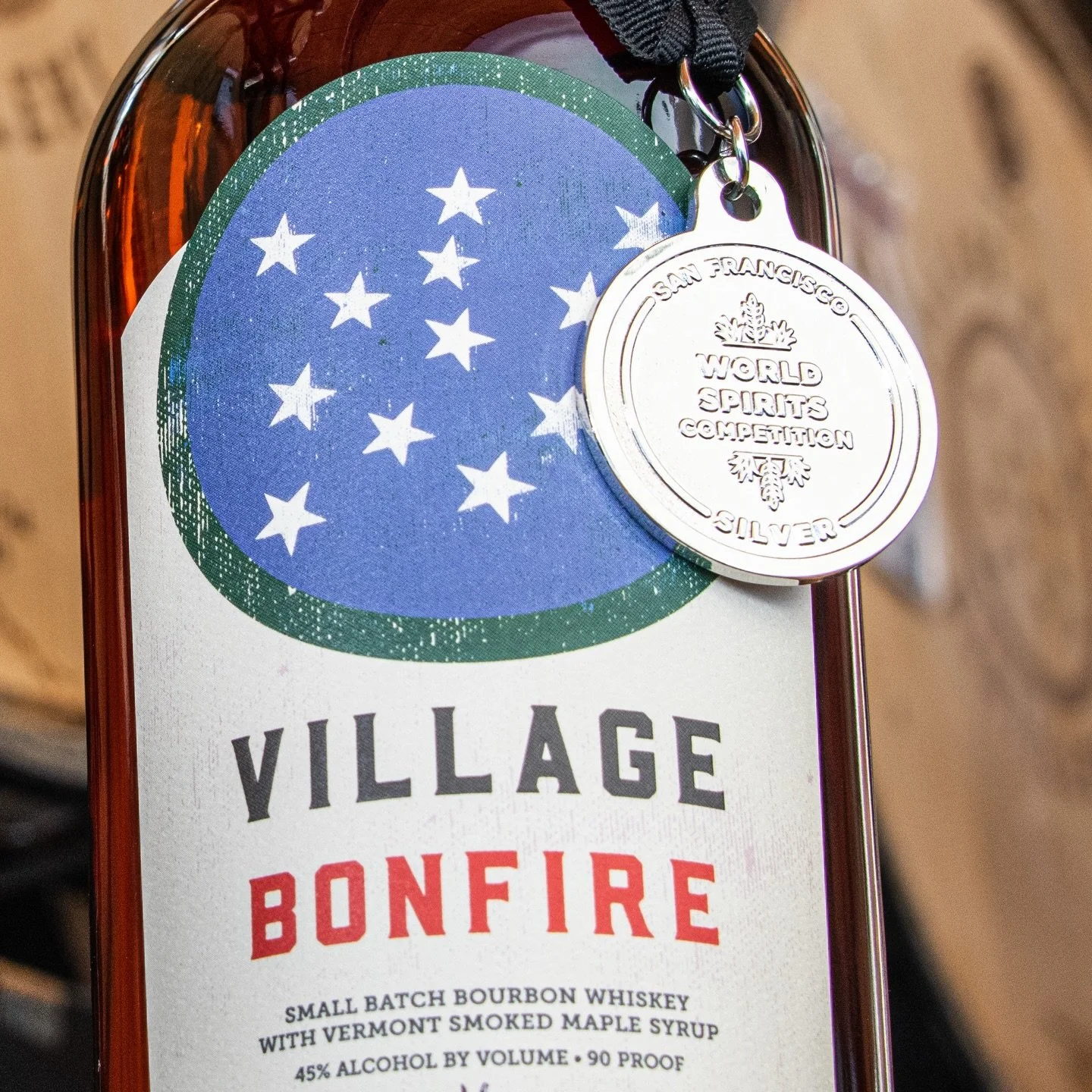 The Winter Olympics isn&rsquo;t the only place Vermonters win medals and bring home the bling.

Throwback to SFWSC &lsquo;25, when our Bonfire smoked maple bourbon was awarded a coveted silver medal. If you haven&rsquo;t tried it yet, pick some up in