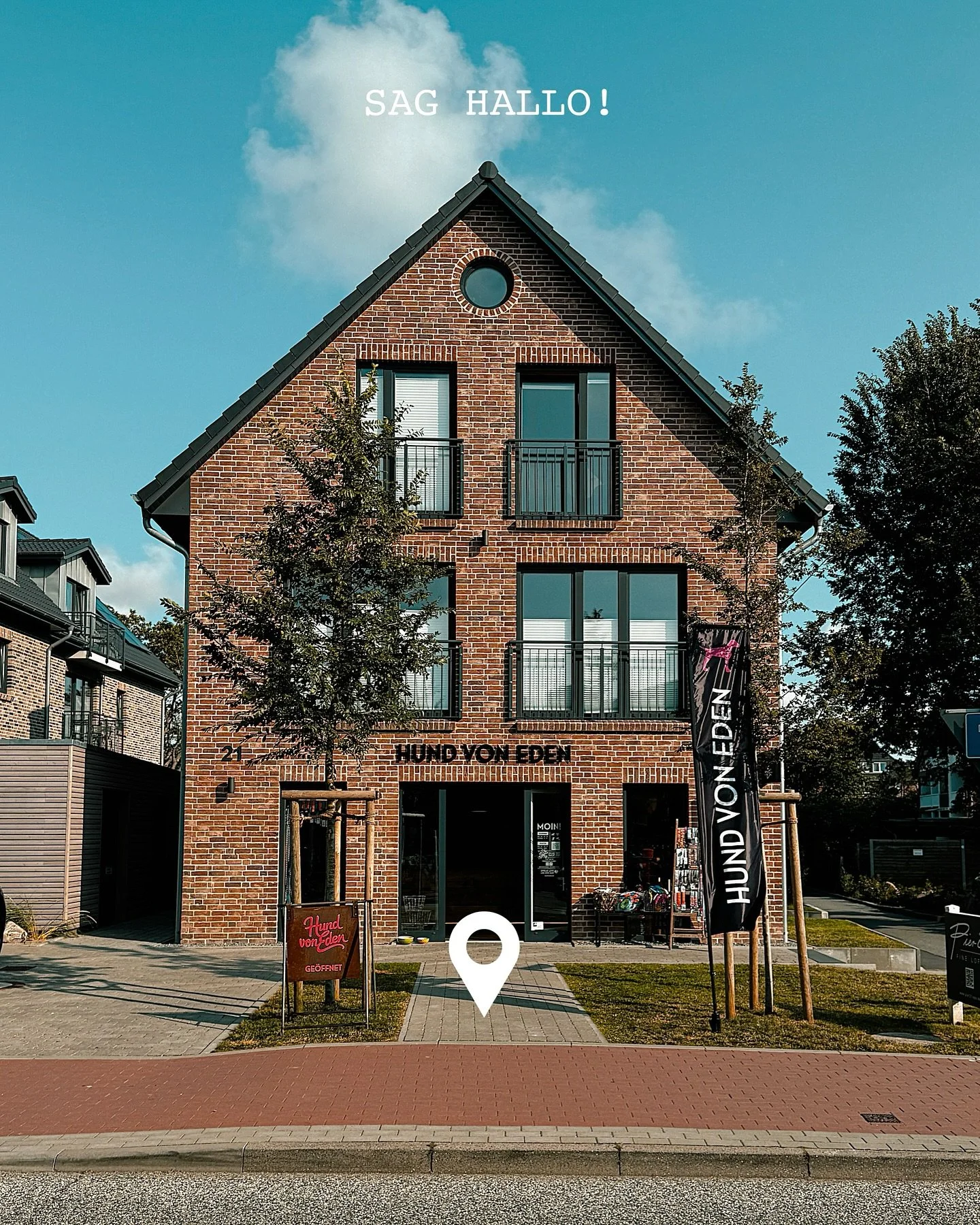 Sag hallo! Hund von Eden ist mehr als nur ein Hundeladen. Es ist ein Raum, in dem du verstanden wirst &amp; in dem du die sch&ouml;nsten Produkte f&uuml;r deinen Hund entdeckst. 

Komm vorbei und nimm dir eine kleine Auszeit bei uns. SPREAD LOVE LIKE