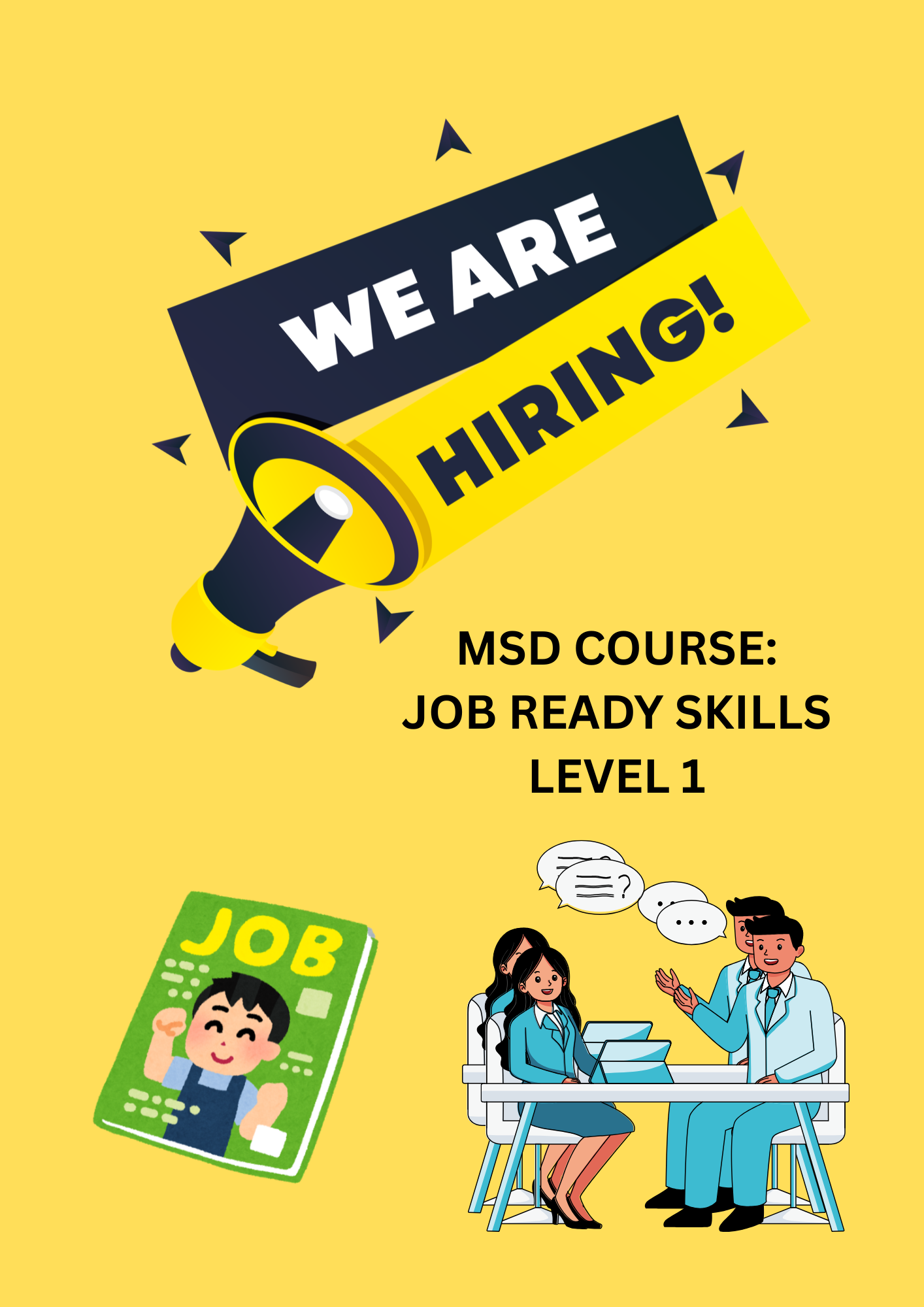 MSD Course - Job Ready Skills Level 1