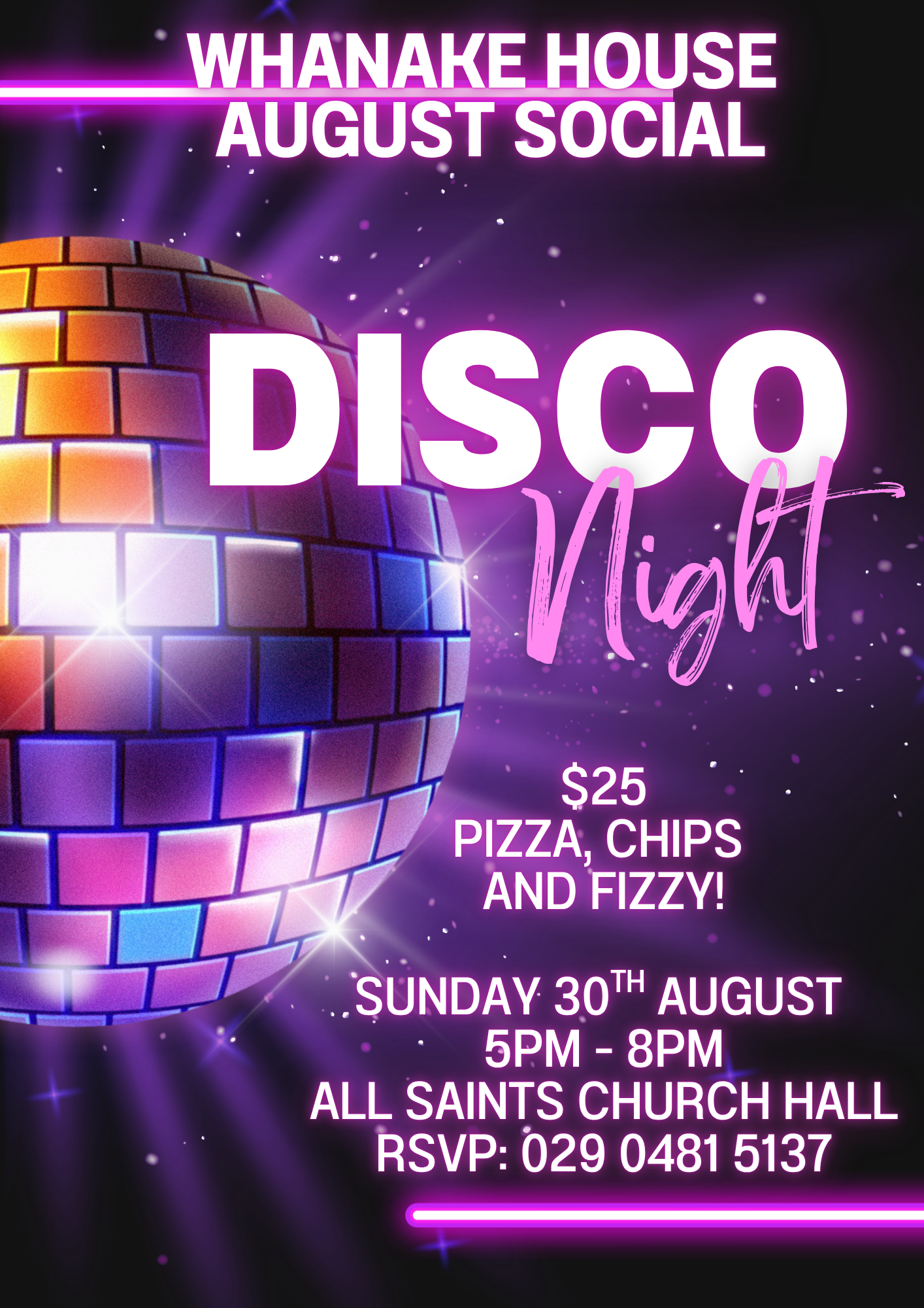 August Social - Disco Night