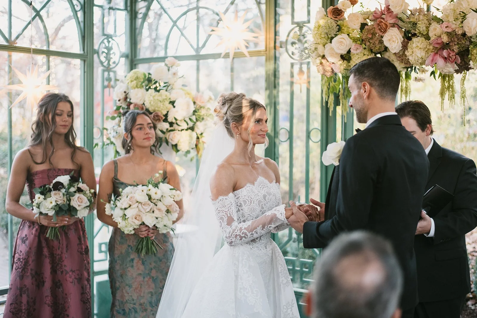 Woodland Mosaic Wedding Ceremony
Denver Botanic Gardens Bride
Garden wedding flowers
vintage wedding aesthetic
Photo Credit: Shelly Anderson