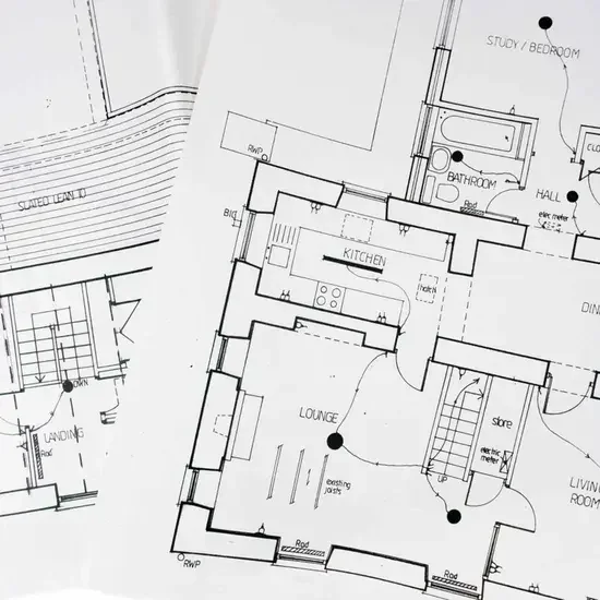 blue prints / construction plans