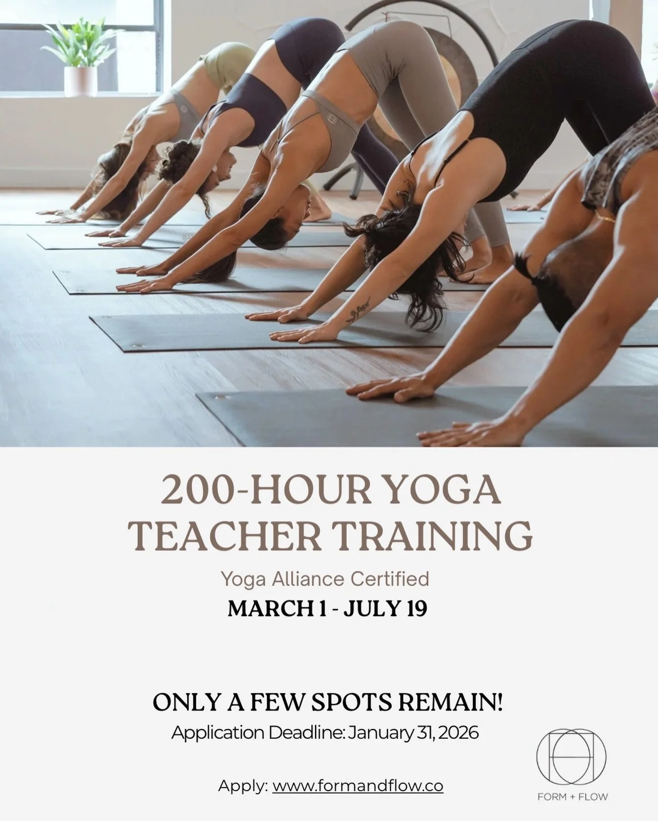 If this has been sitting quietly in your heart&hellip; this is your chance to go deeper. 

Our 200-Hour Yoga Teacher Training is more than a certification. It&rsquo;s a thoughtfully curated journey into the heart of yoga where tradition, philosophy, 