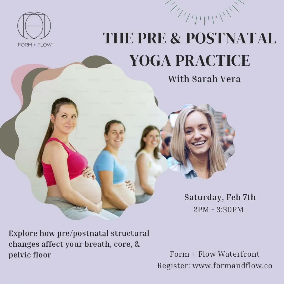 Supporting your body through every season of motherhood 💜🤰🏼💜 

This pre &amp; postnatal workshop is designed for pregnancy and postpartum, offering an empowering foundation of education, breathwork, and movement to support your evolving yoga prac