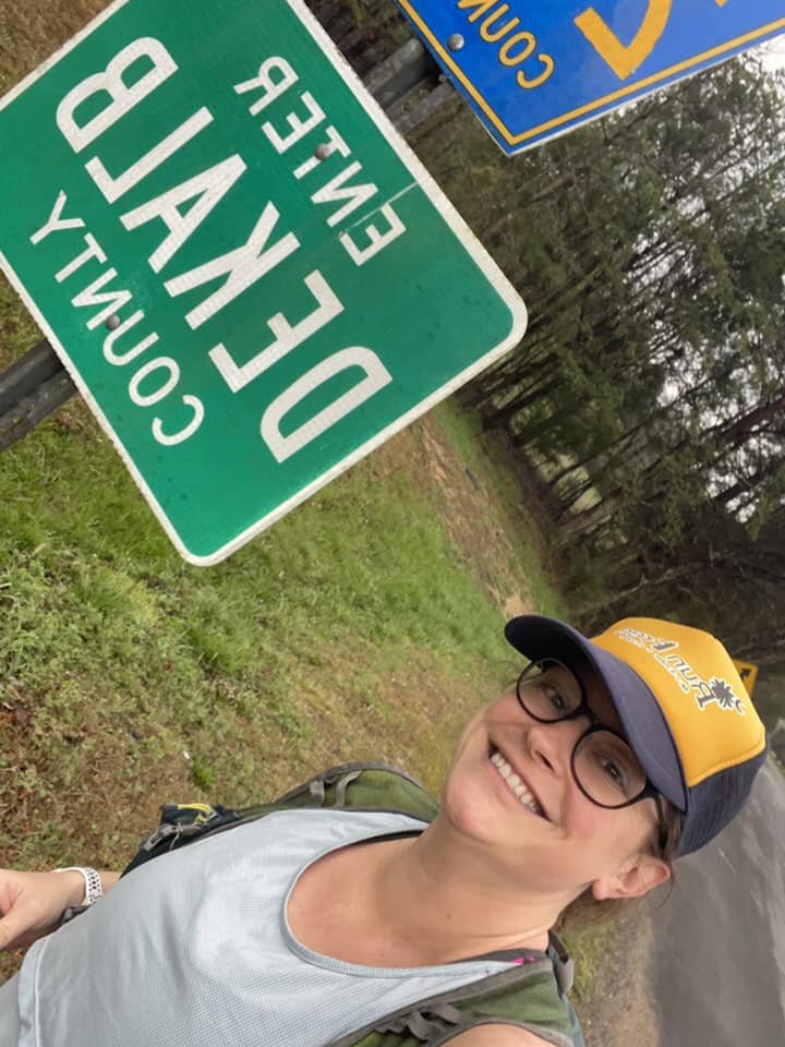 Ope, didn&rsquo;t post last night! 

Day 1 done! Just under 26 miles of Alabama road. Spotted some sheep, horses, donkeys, literal junkyard dogs, and cows. So many cows. Feels good to be out there. Feels good to be raising money for Equal Justice Ini