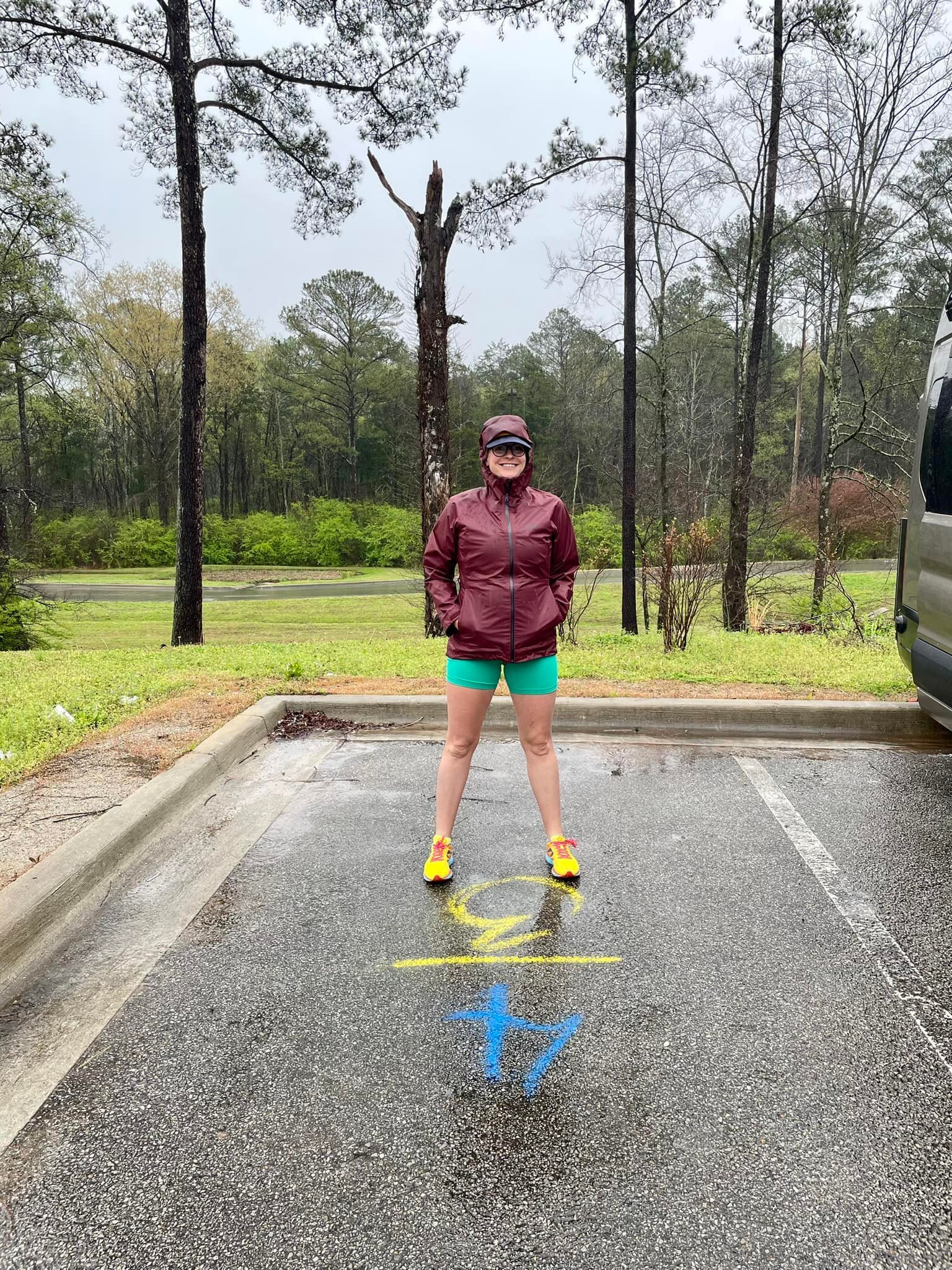 Day 4! 24 miles to our first hotel stop. Wet morning but we ended the day with some southern sunshine. 

67 miles to Mississippi!